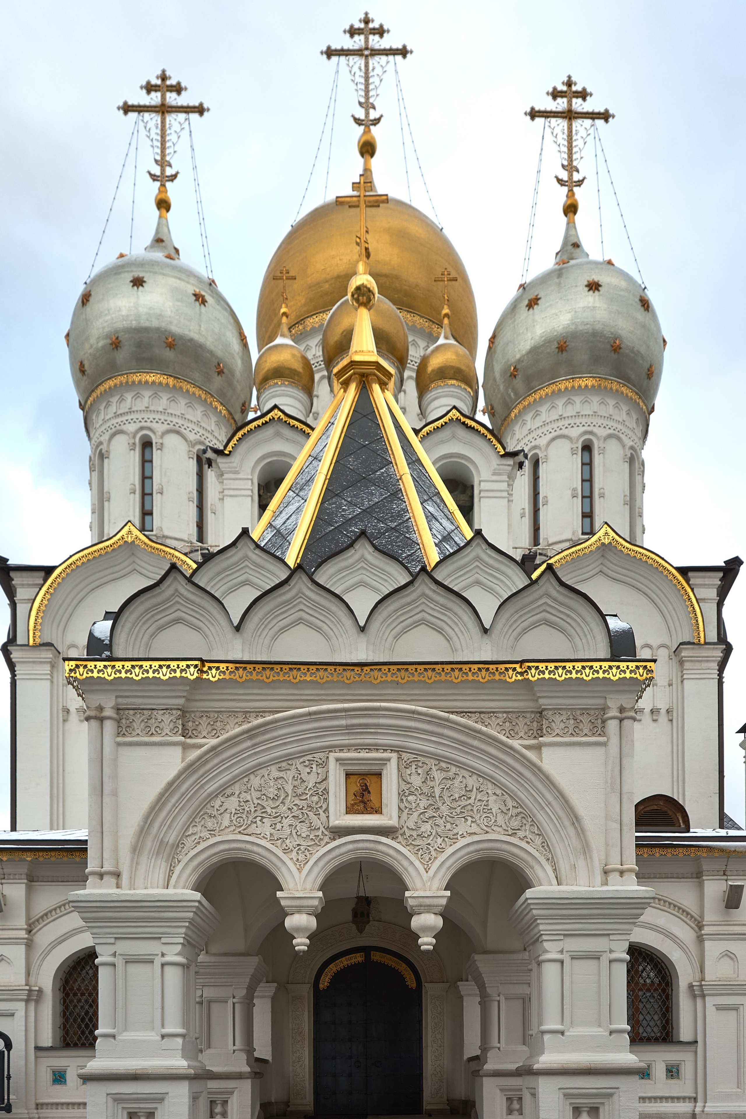 Крещение в Зачатьевском женском монастыре