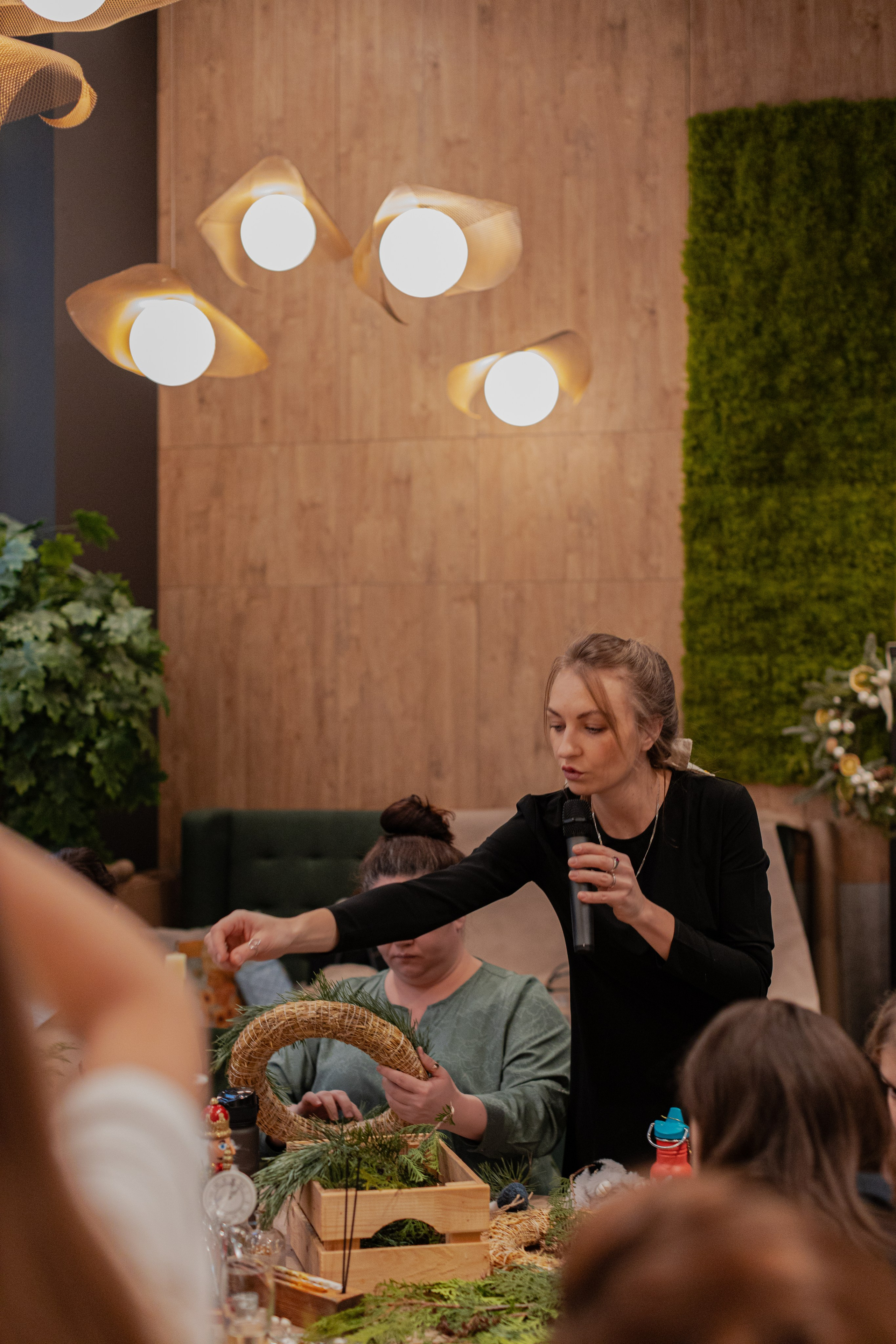 Мк Новогодний Венок. Анастасия Ракчеева Художник