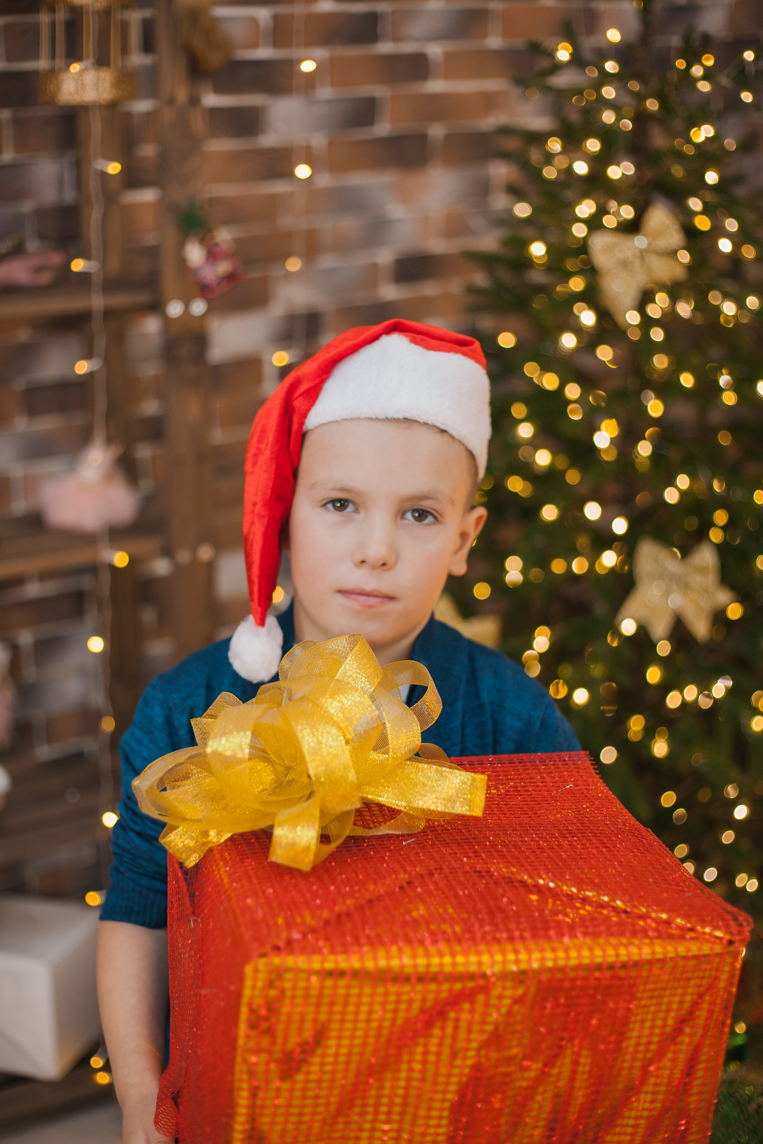 Детский сад в Новогодней студии. Фотограф Бурятия. Печать фотокниг