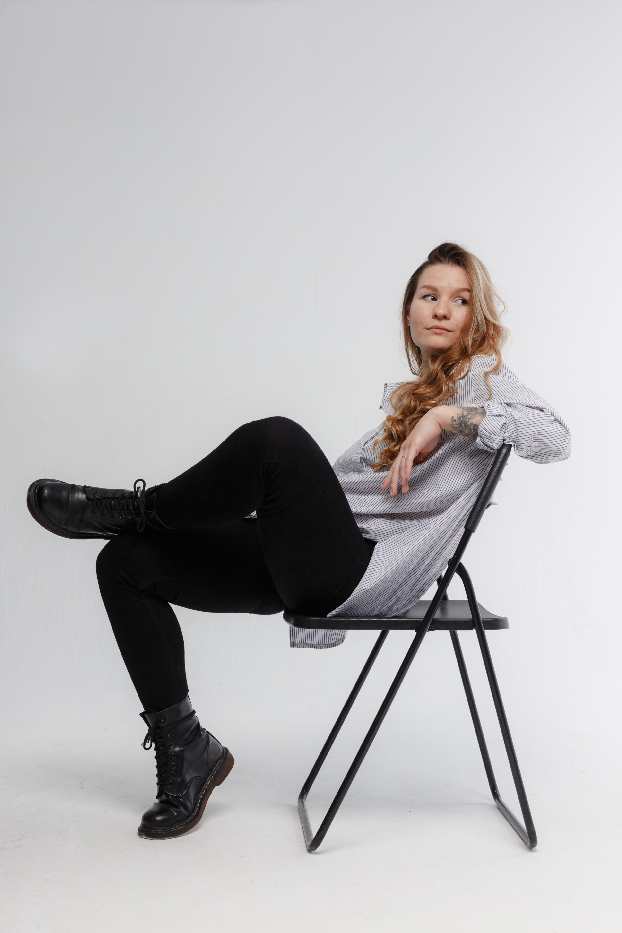 Маша в студии. Портретный и концертный фотограф в Москве Тугарин Александр