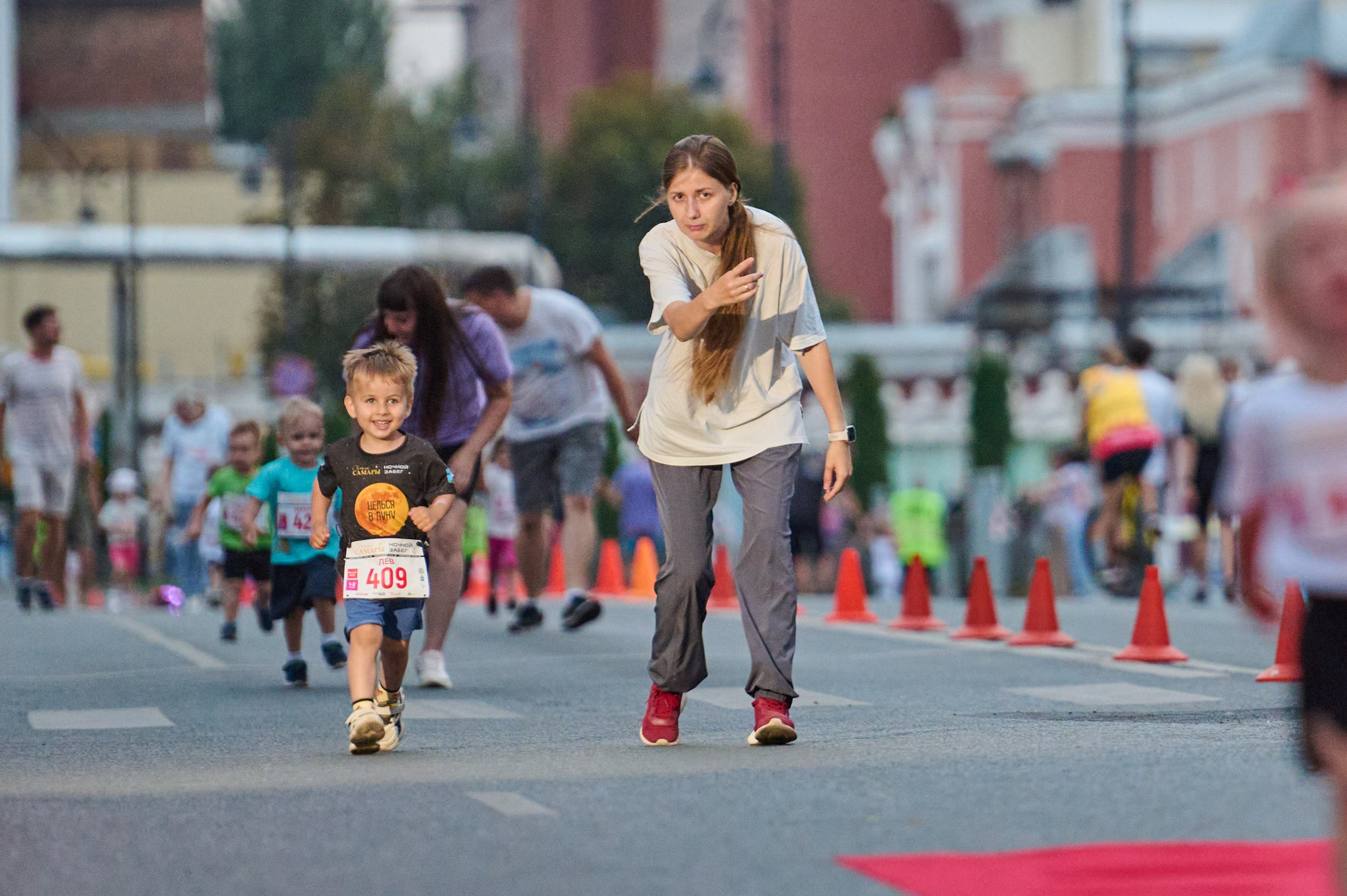 Огни Самары (ночной забег). Фотограф в Самаре