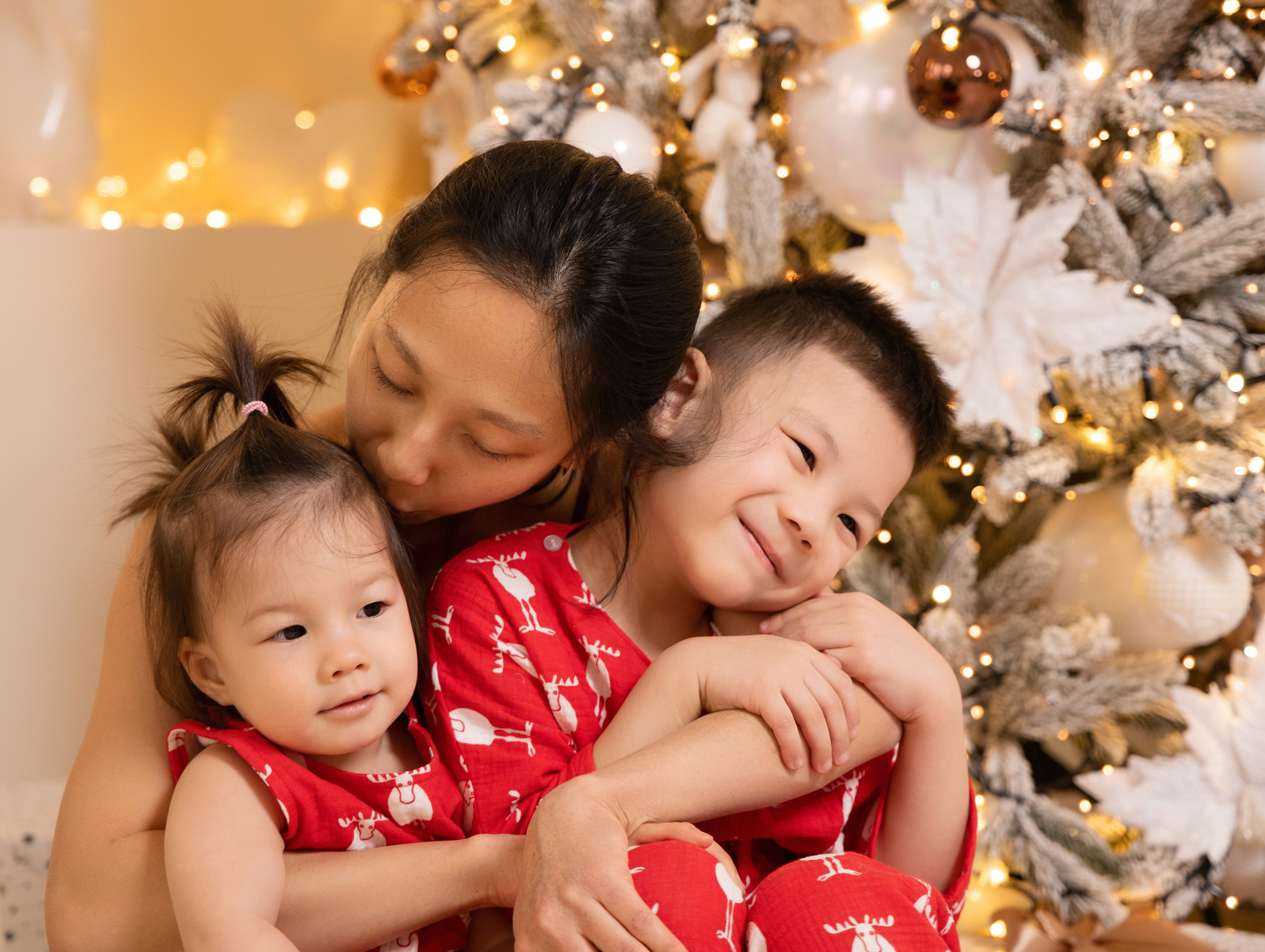 Новогодняя семейная фотосессия. Фотограф НСК-Кем-СПБ Александра Фомич