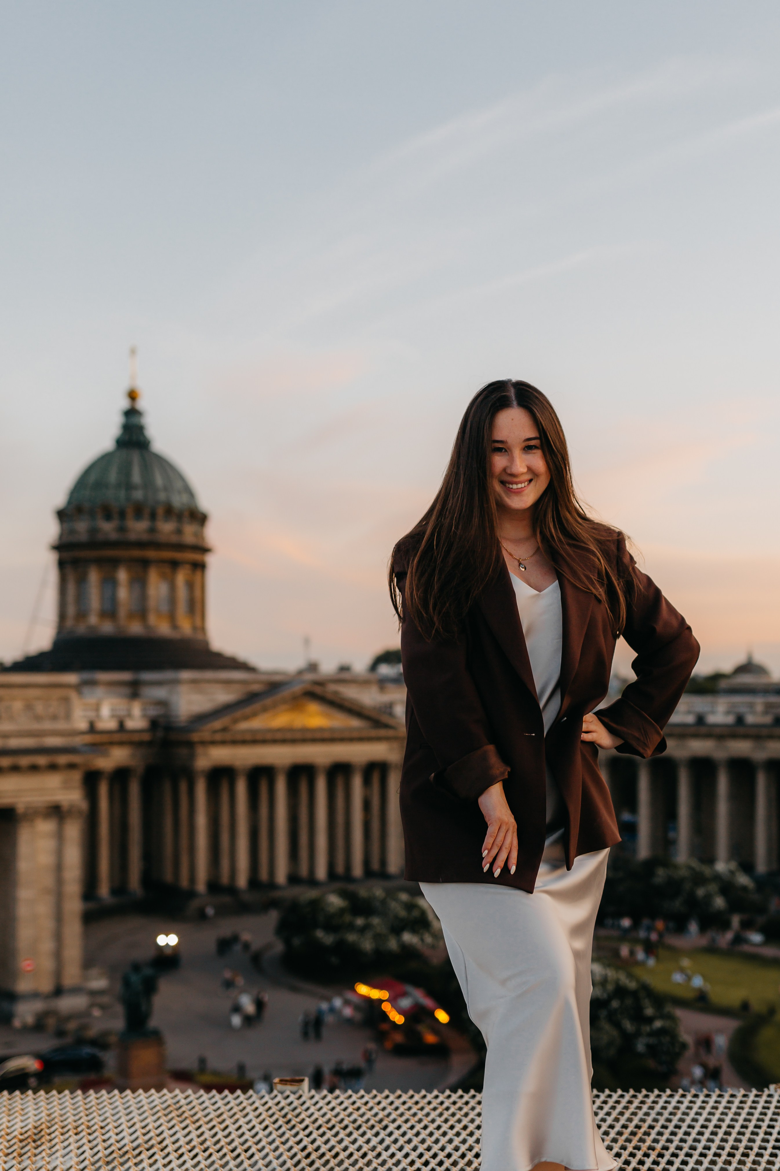 LoveStory на крышах Питера. Фотограф Санкт-Петербург Князева Елизавета