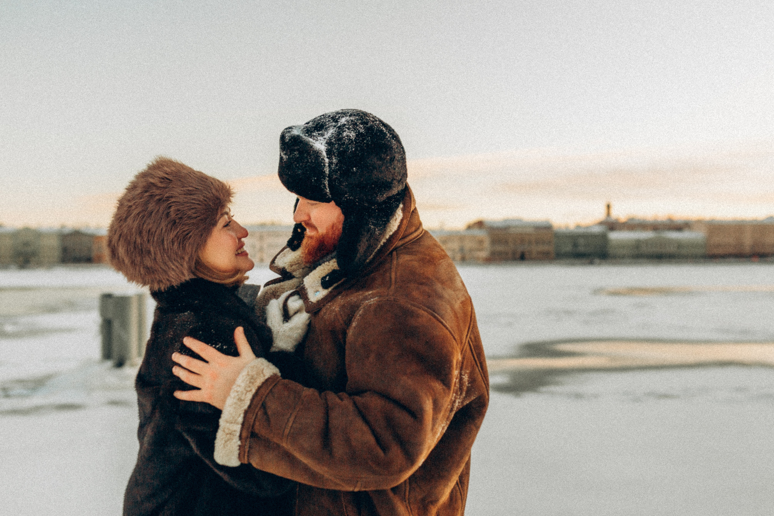 LoveStory зимняя. Фотограф Санкт-Петербург Князева Елизавета