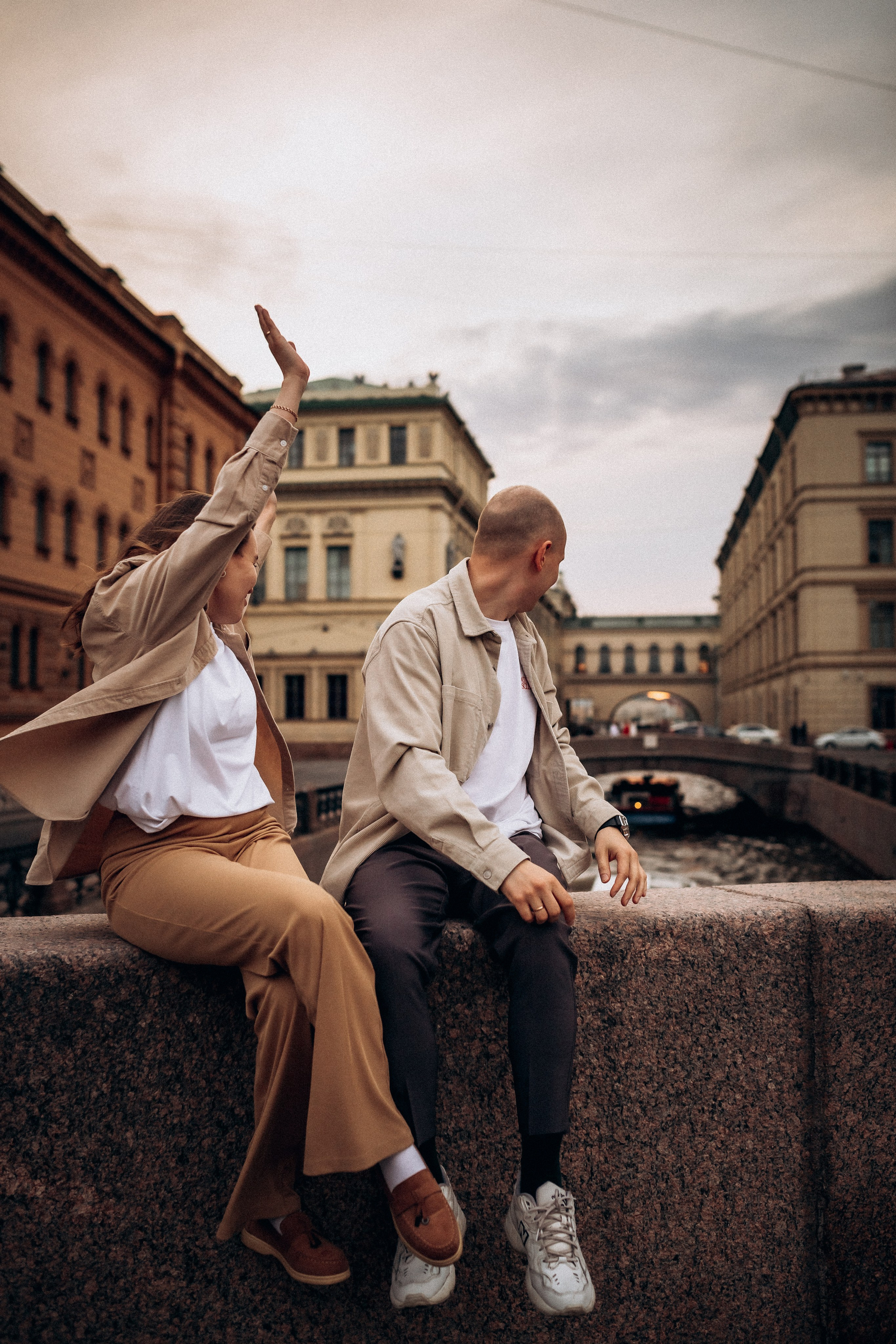 Маша и Никита: прогулка по Питеру. Фотограф Санкт-Петербург Князева Елизавета