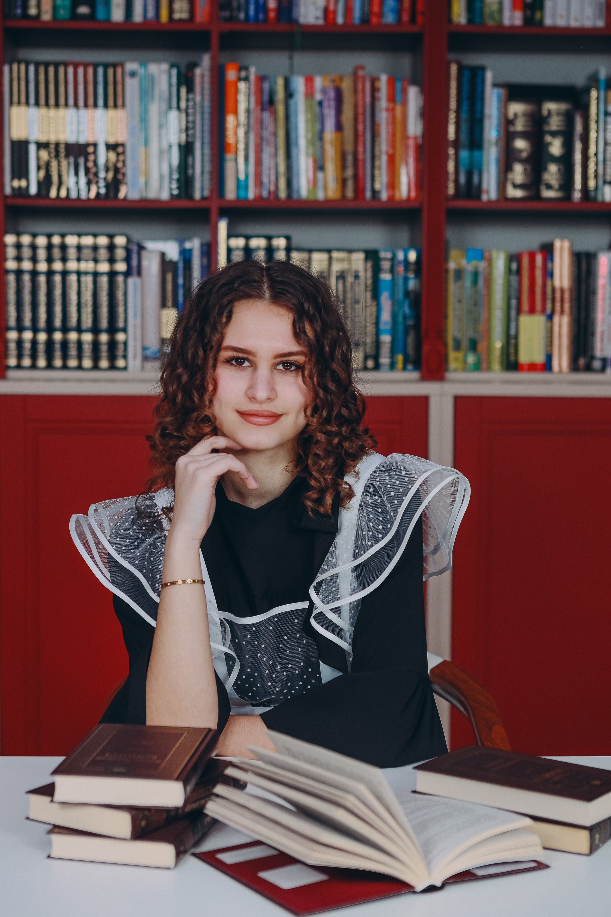 Фото в городской библиотеке. Яковлева Екатерина. Школьный и семейный фотограф