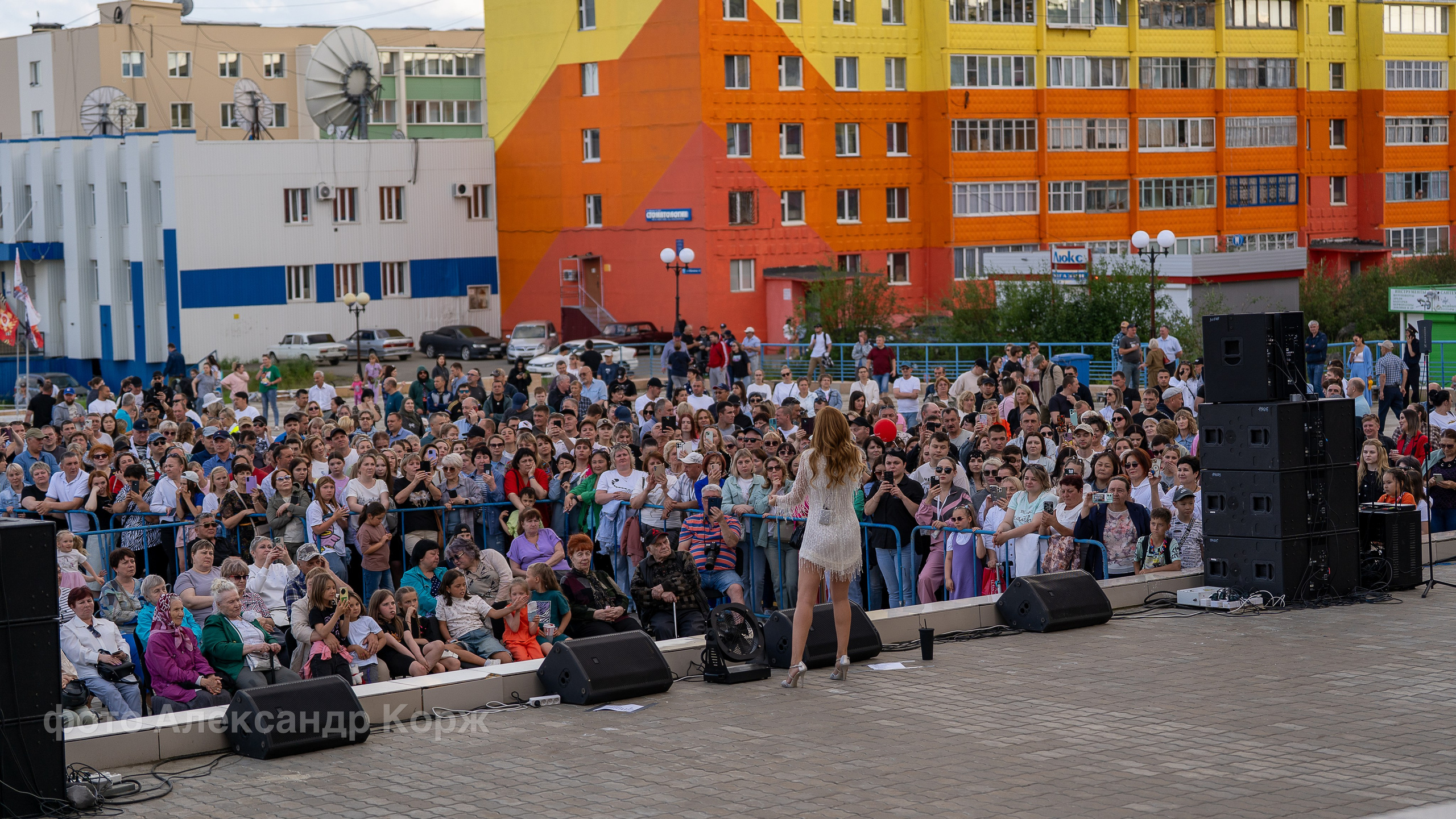 💎Праздничный концерт ко Дню города и Дню алмазодобытчика. Фотографии и видеосъемка, Айхал, Удачный, Якутия. Фотографии Айхал