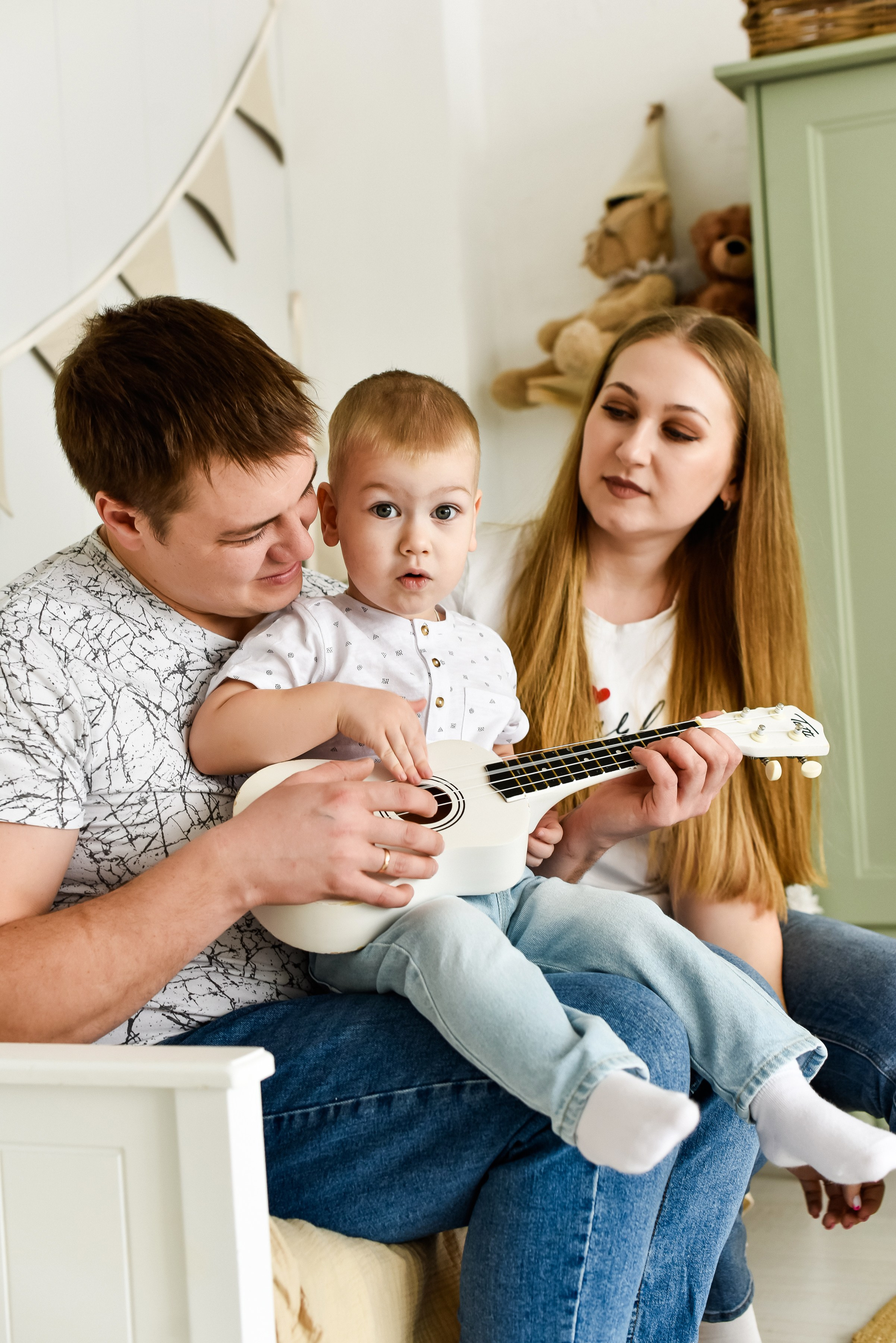 Семья Анечки, Сергея и Вовочки