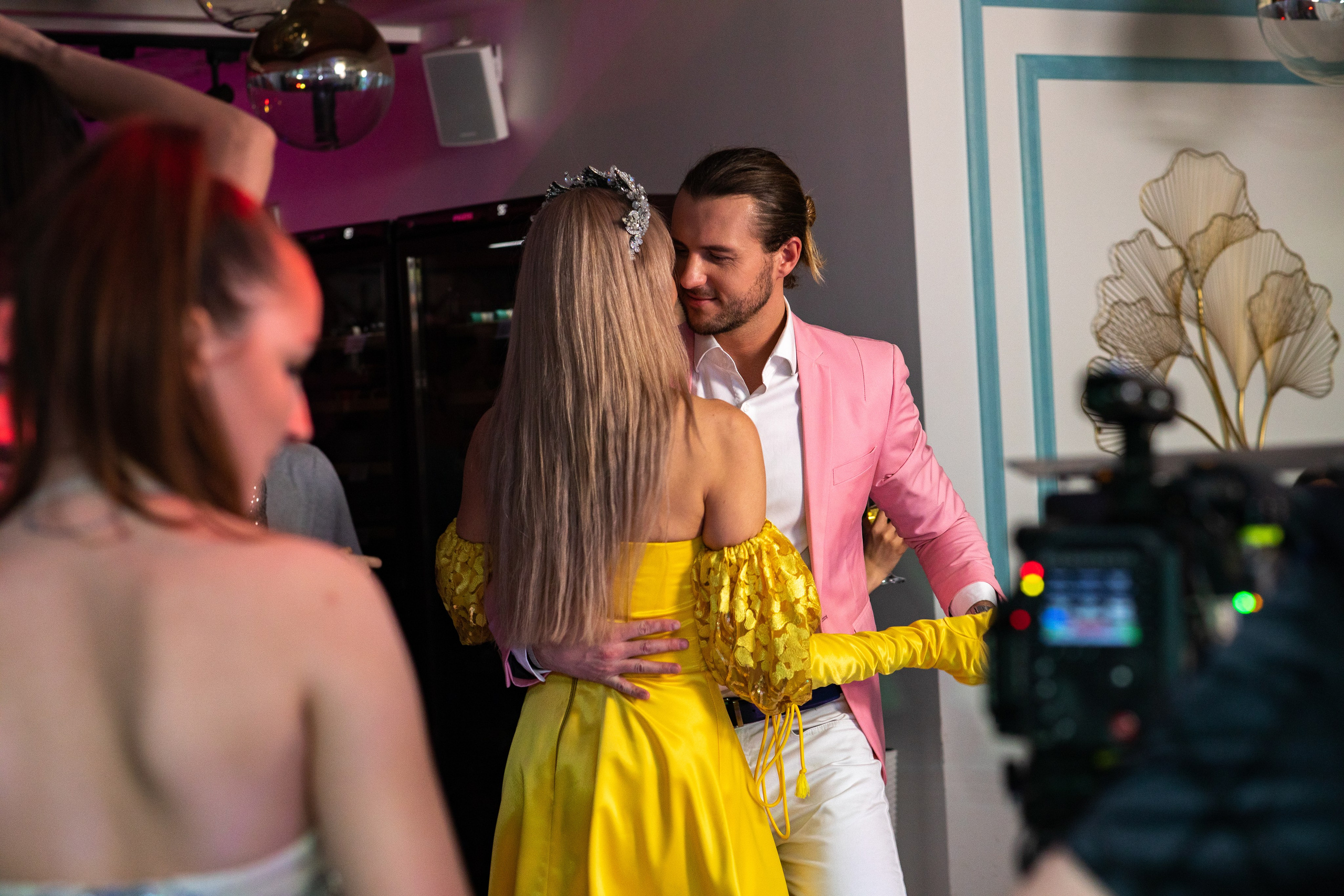 Съемка клипа Анни Калашниковой «Не ври мне в Риме». Art photographer Nino