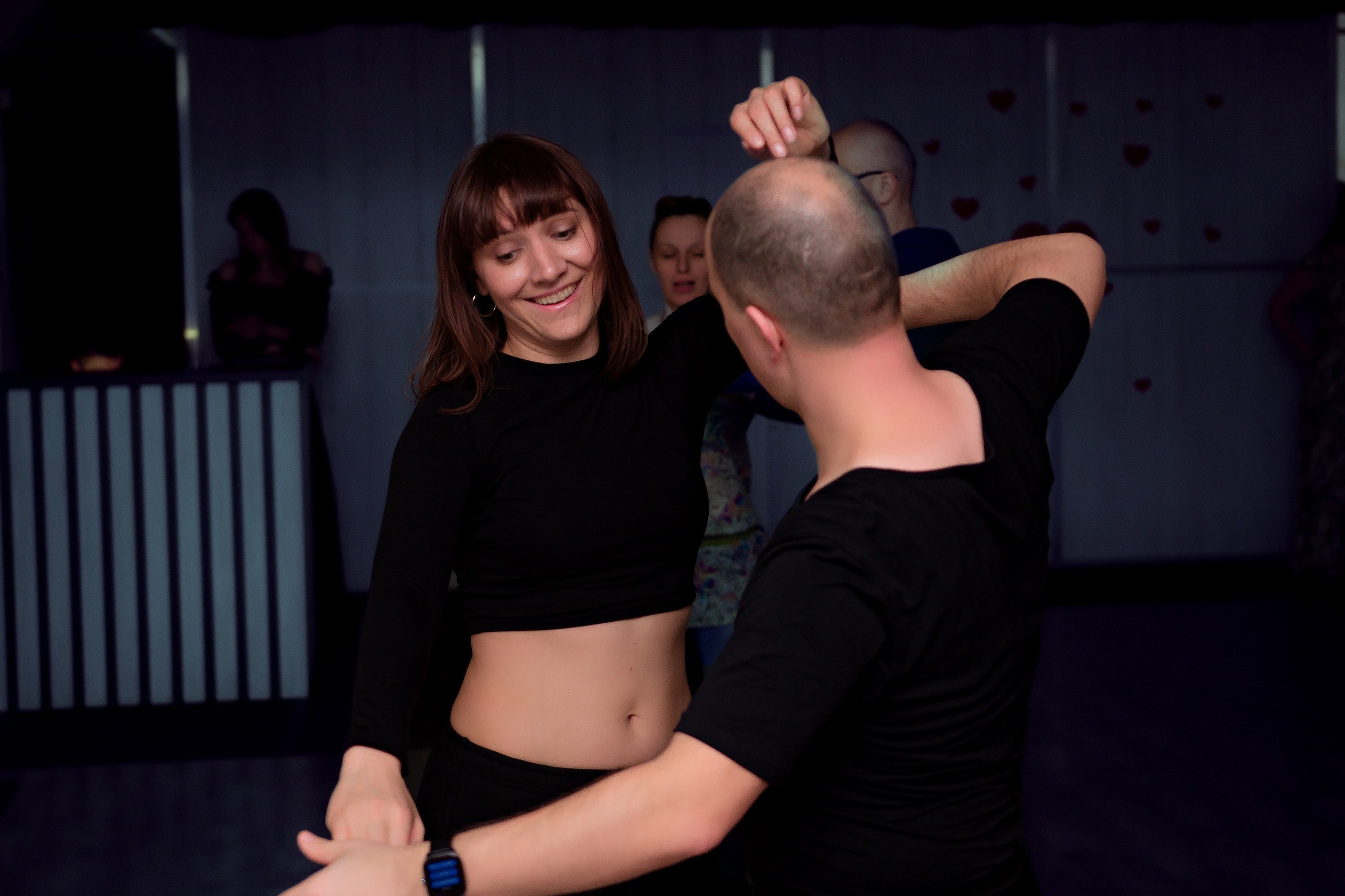 Вечеринка в школе танцев Dance cafe