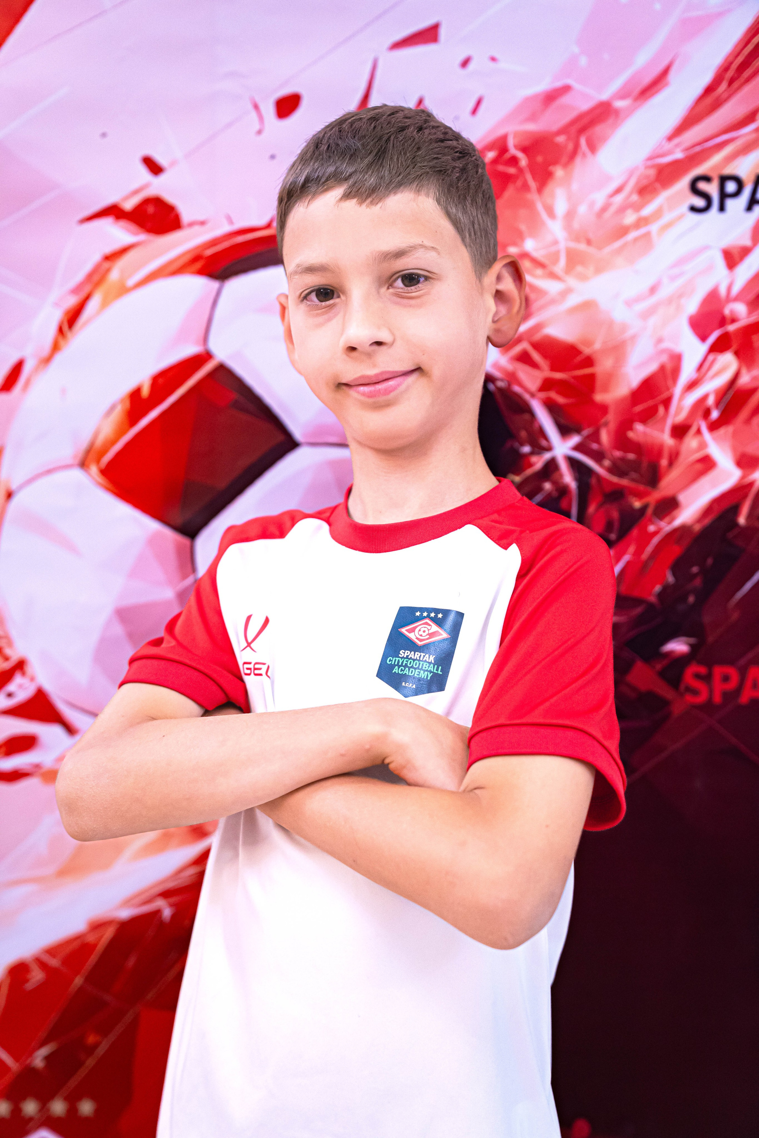 Портреты футболистов Спартак Юниор. Фото и видео съёмка на заказ. VAU Studia. Москва