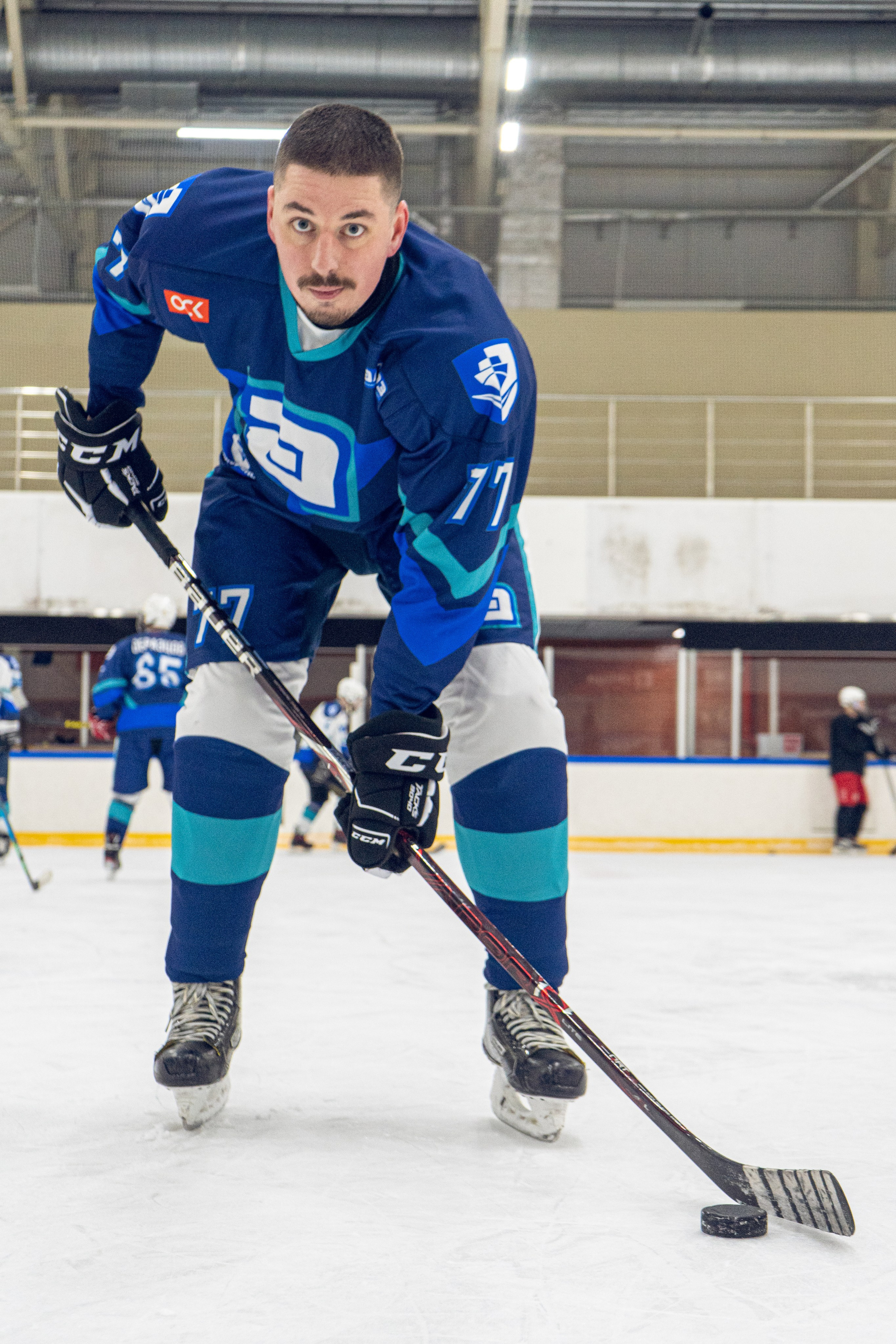 Тренировка по хоккею «ЦМКБ «Алмаз»