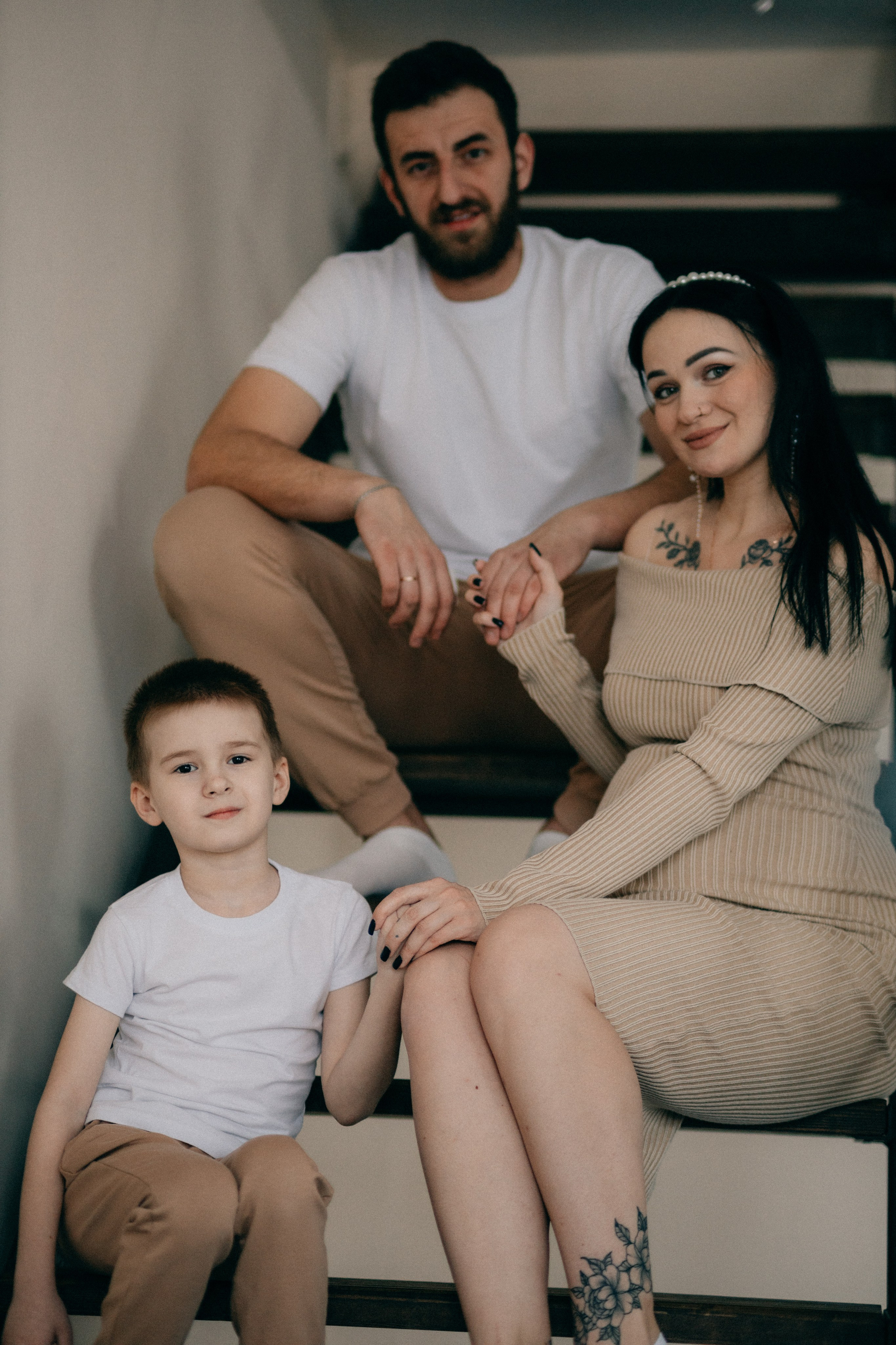 Евгения, Александр и Тимофей. Фотограф София Комкина