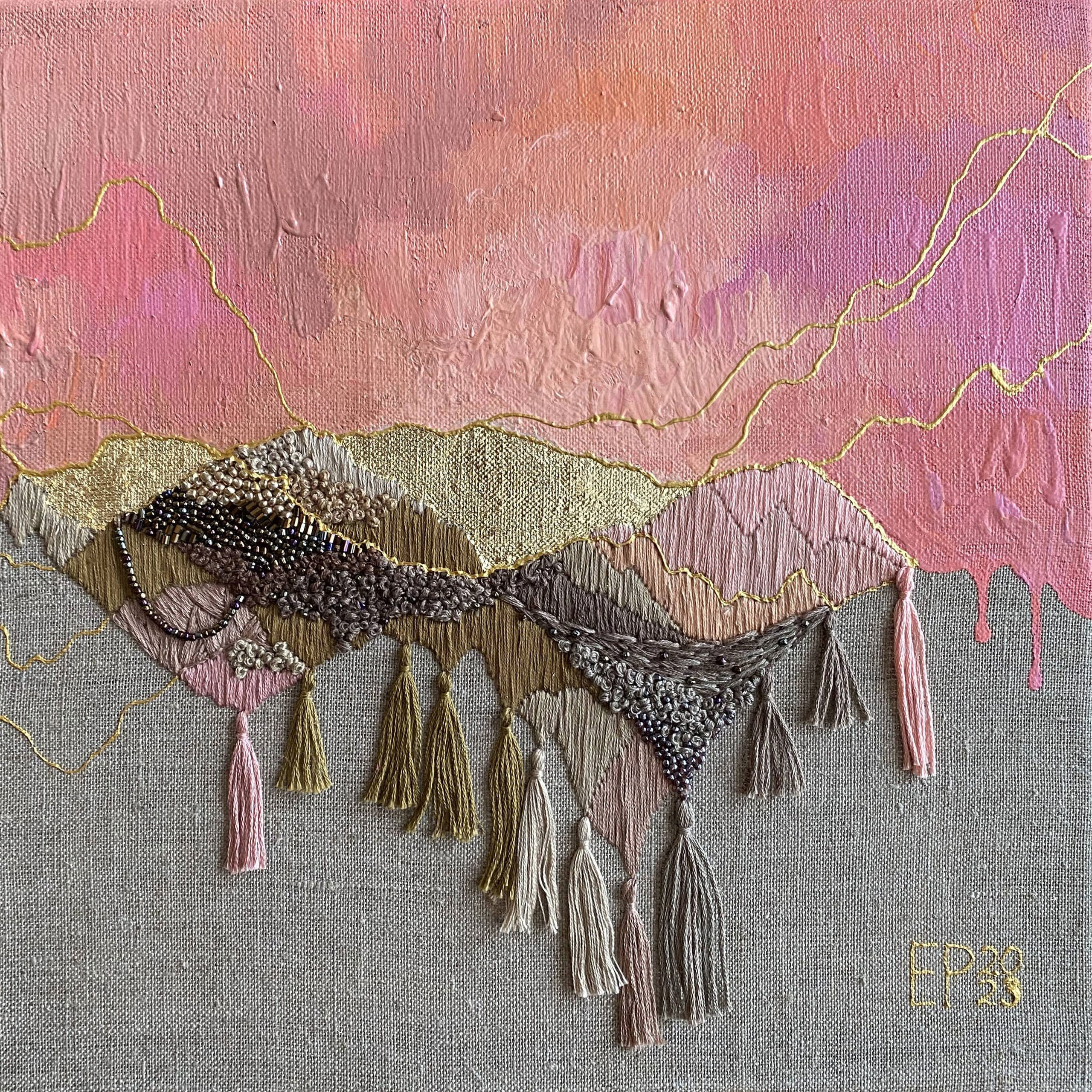 Origin of color. Artist Ekaterina Prisich