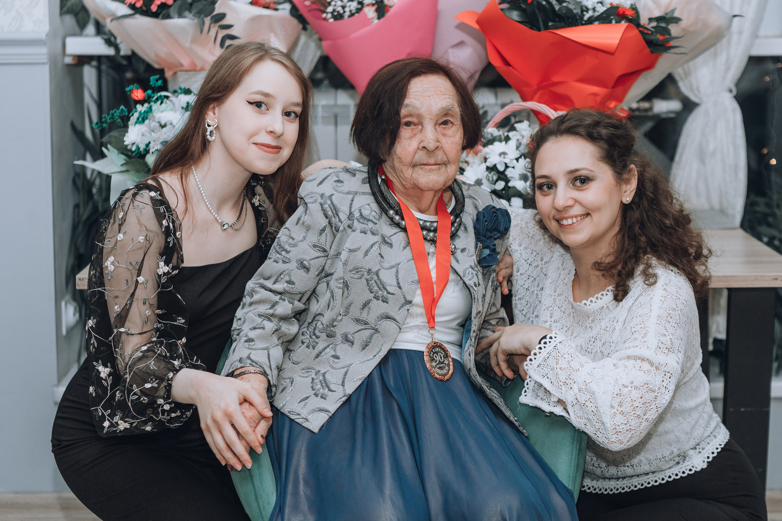 90-летний юбилей Сары Вагаповны. Фотограф в Санкт — Петербурге Анна Конофало