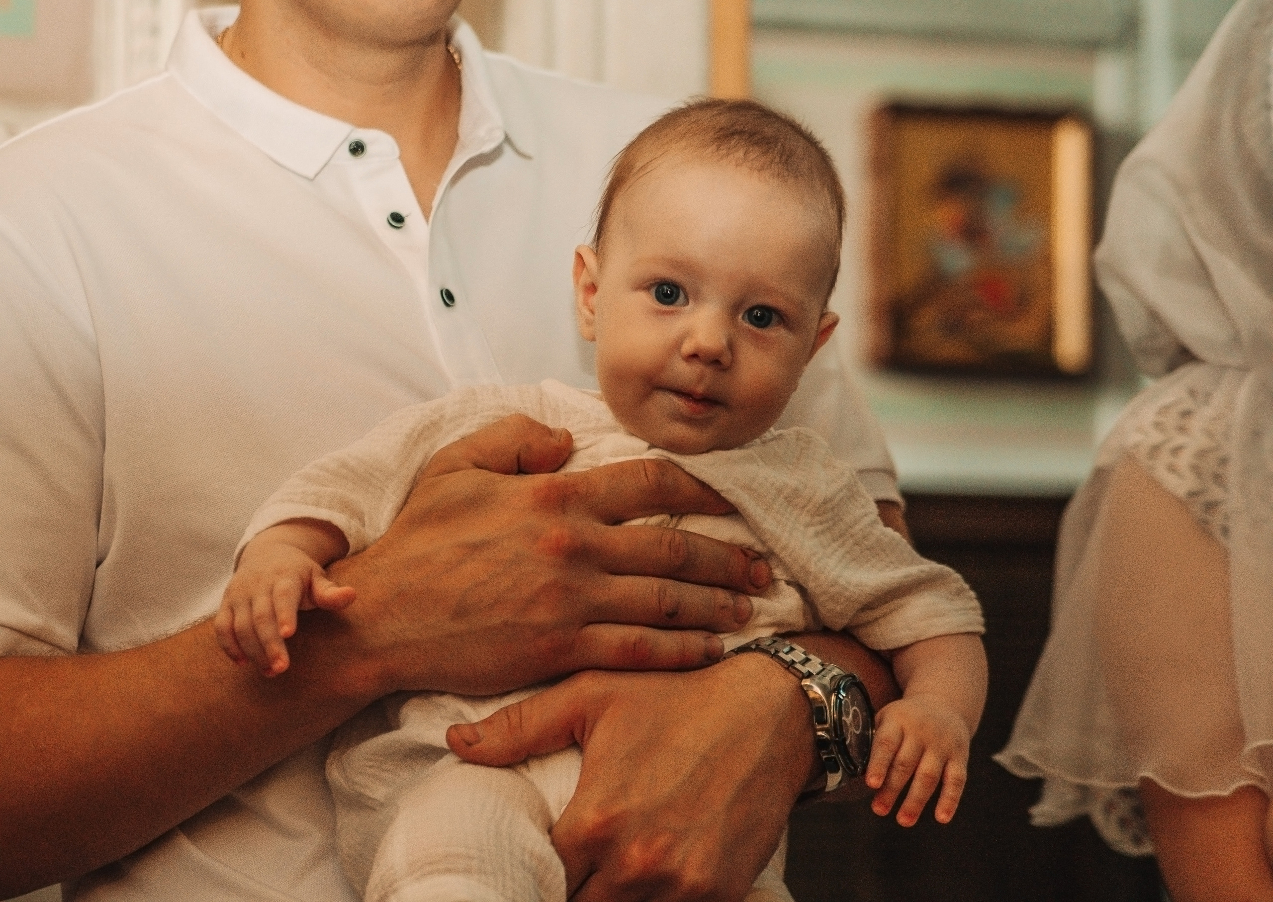Крещение Артемия. Семейный фотограф Островская Альбина г. Мирный Саха (Якутия)