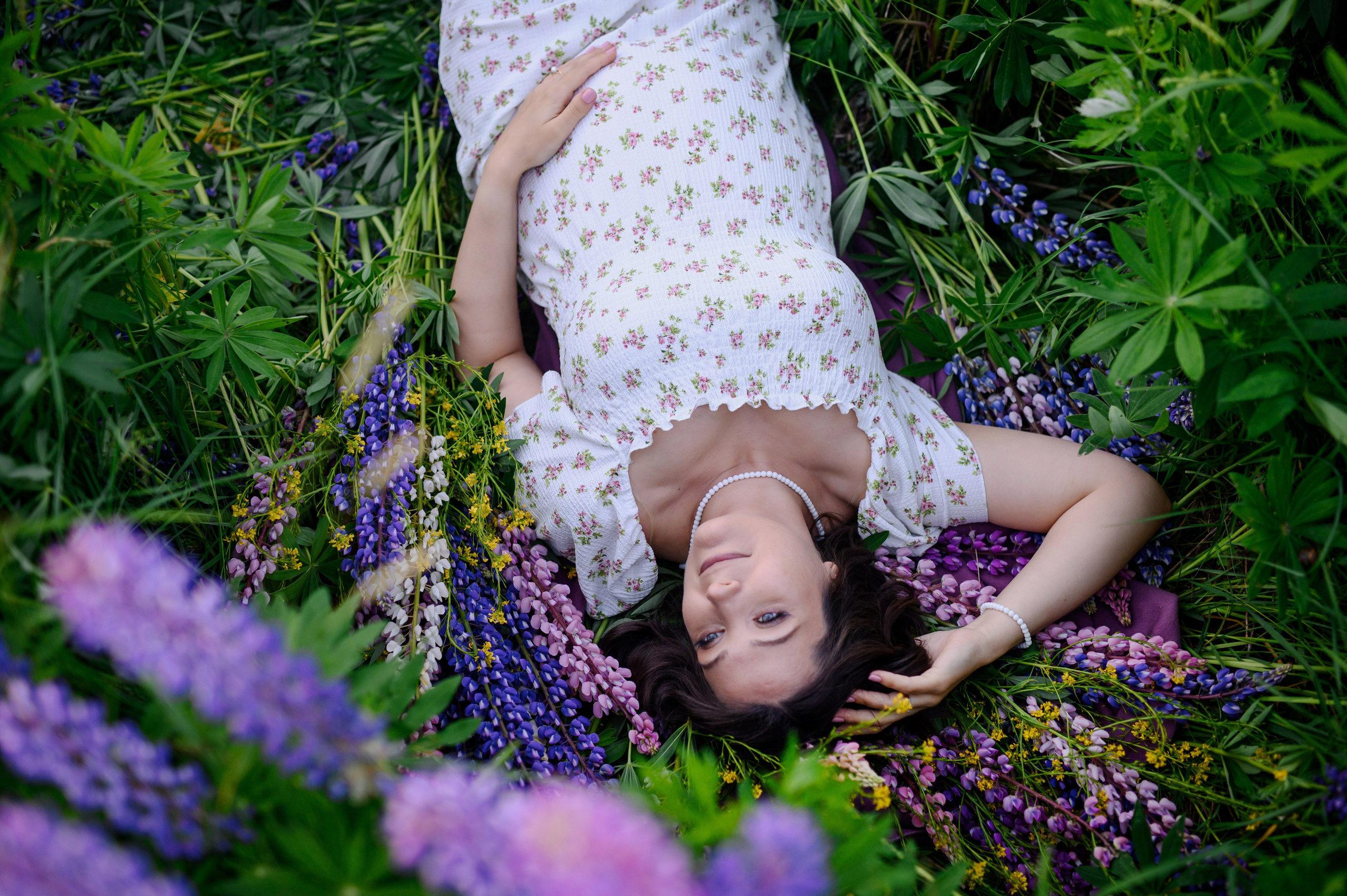 Люпиновое счастье. Портретный, семейный и свадебный фотограф в Санкт-Петербурге и в Пушкине Ширяев Денис