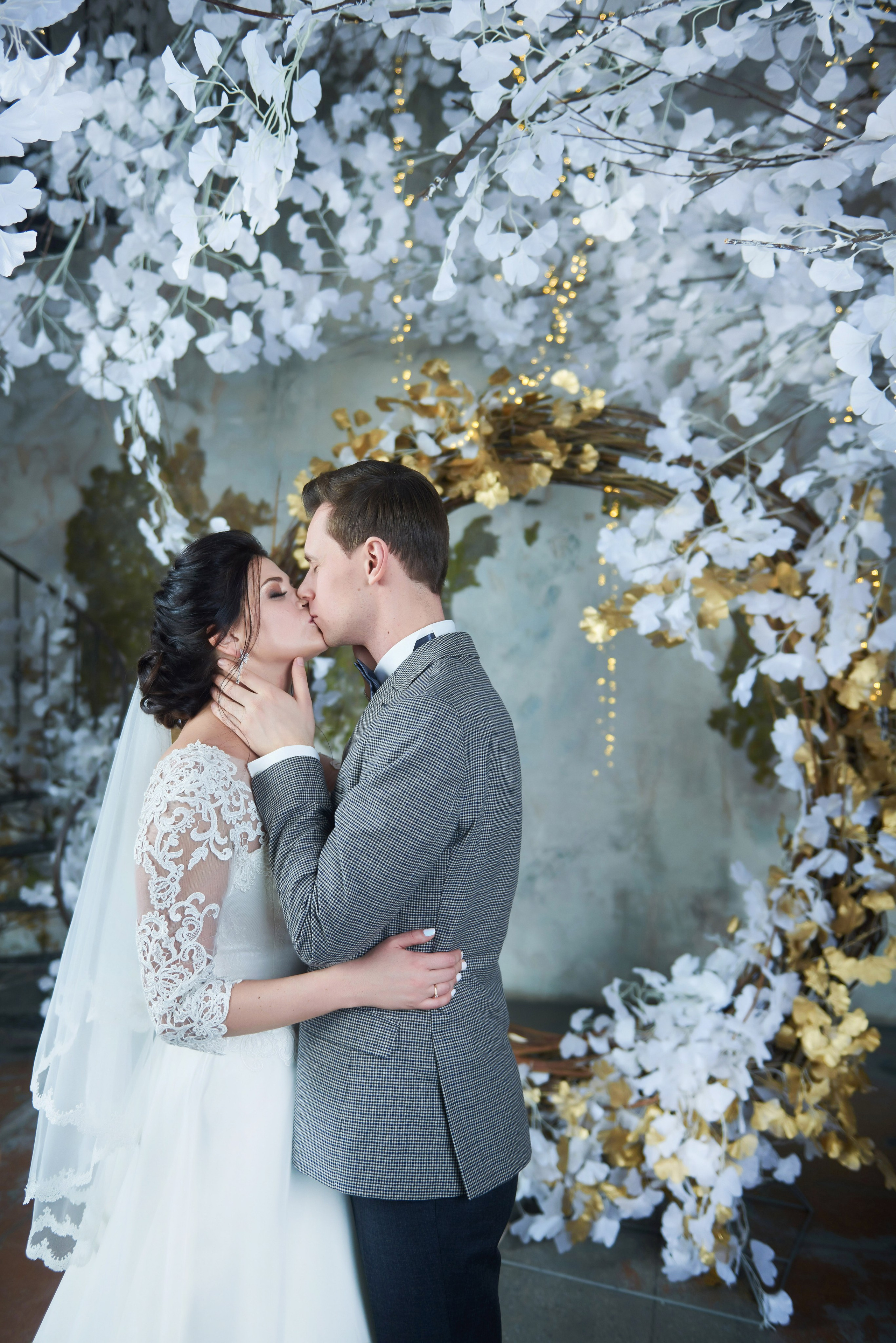 Наталия и Дмитрий (фотосессия в студии). Портретный, семейный и свадебный фотограф в Санкт-Петербурге и в Пушкине Ширяев Денис