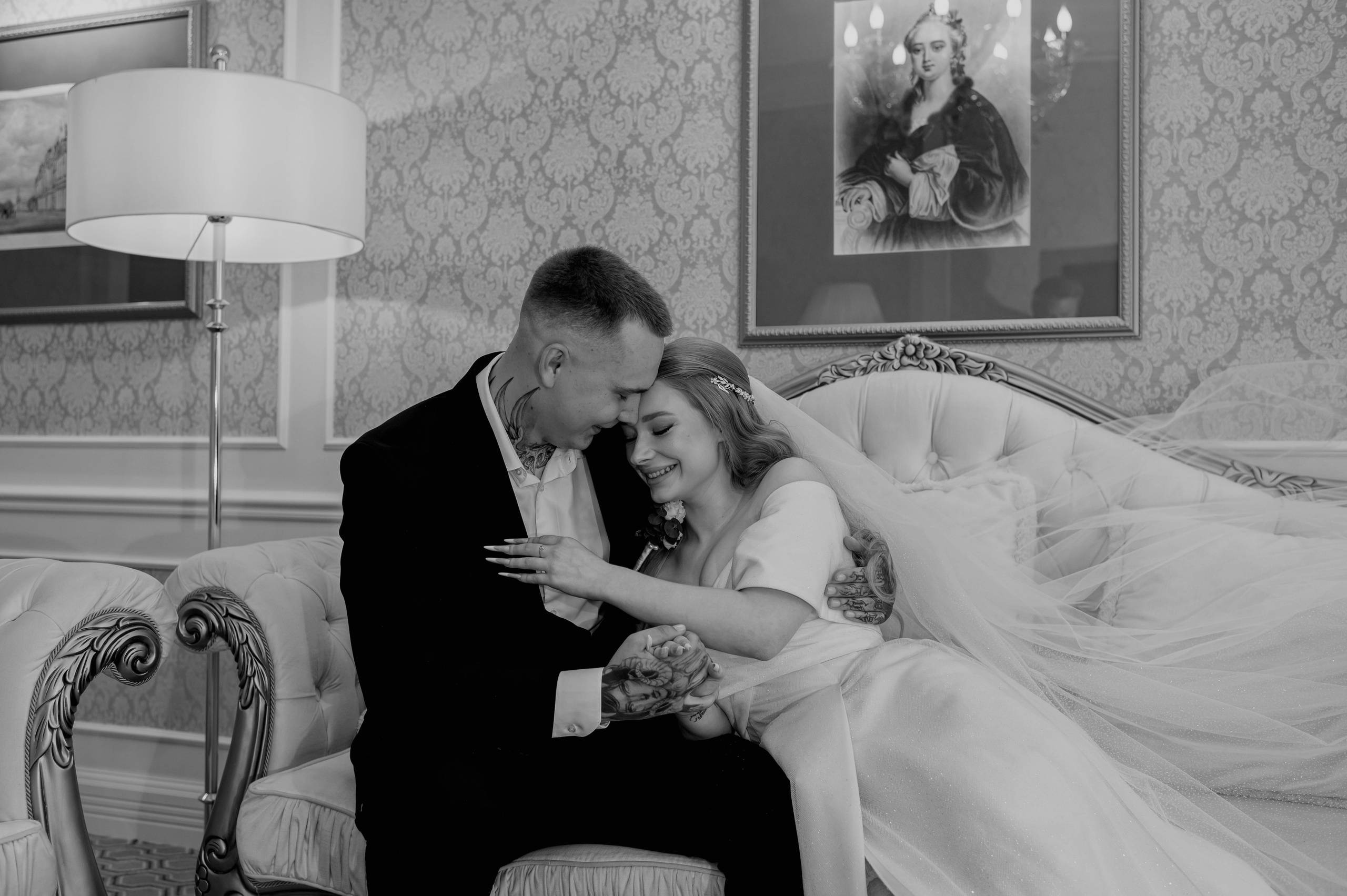 Виктория и Максим черно-белая серия. Портретный, семейный и свадебный фотограф в Санкт-Петербурге и в Москве Ширяев Денис