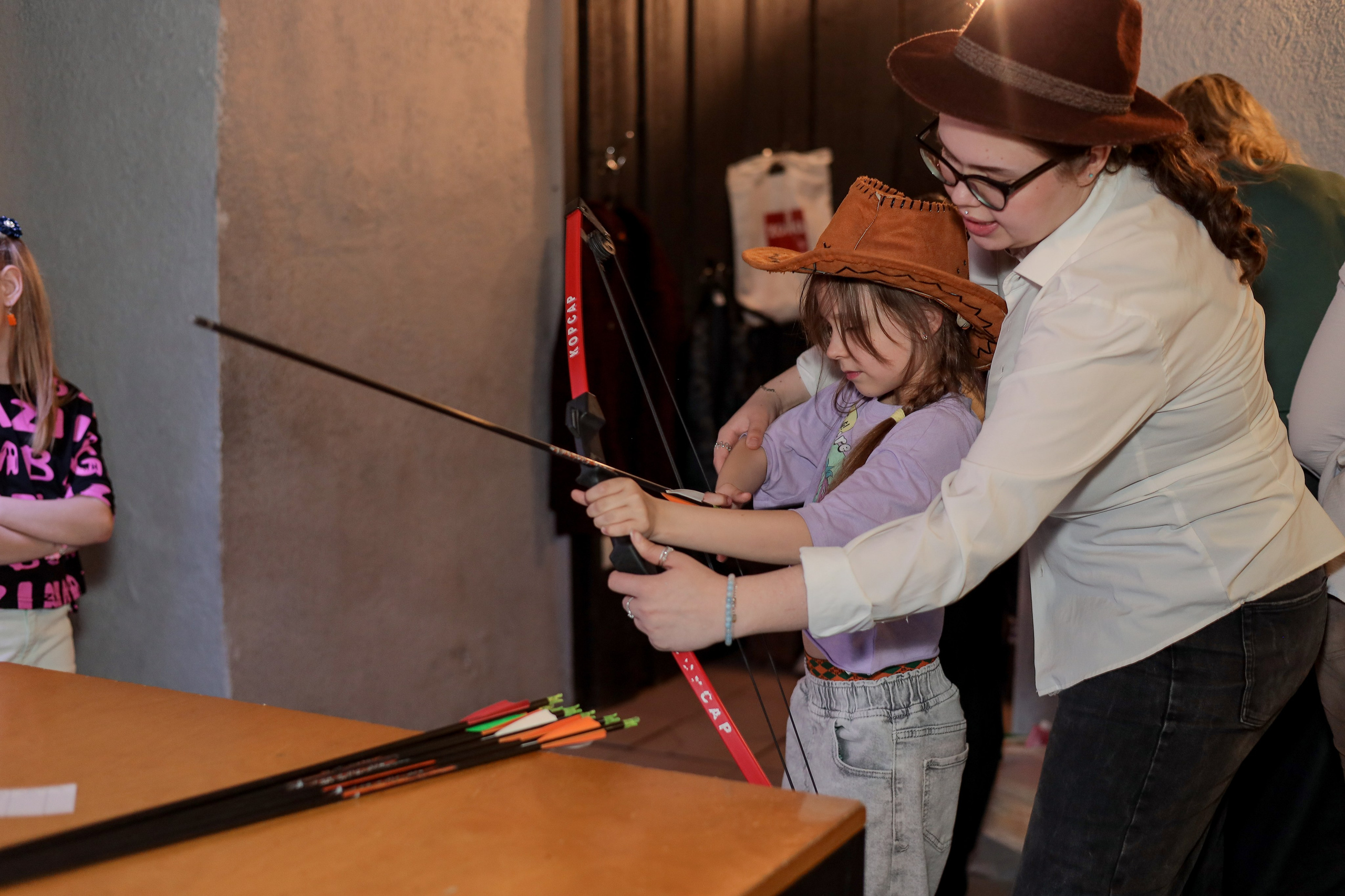 День рождение в стрелковом клубе. Фотограф Надршина Лилия