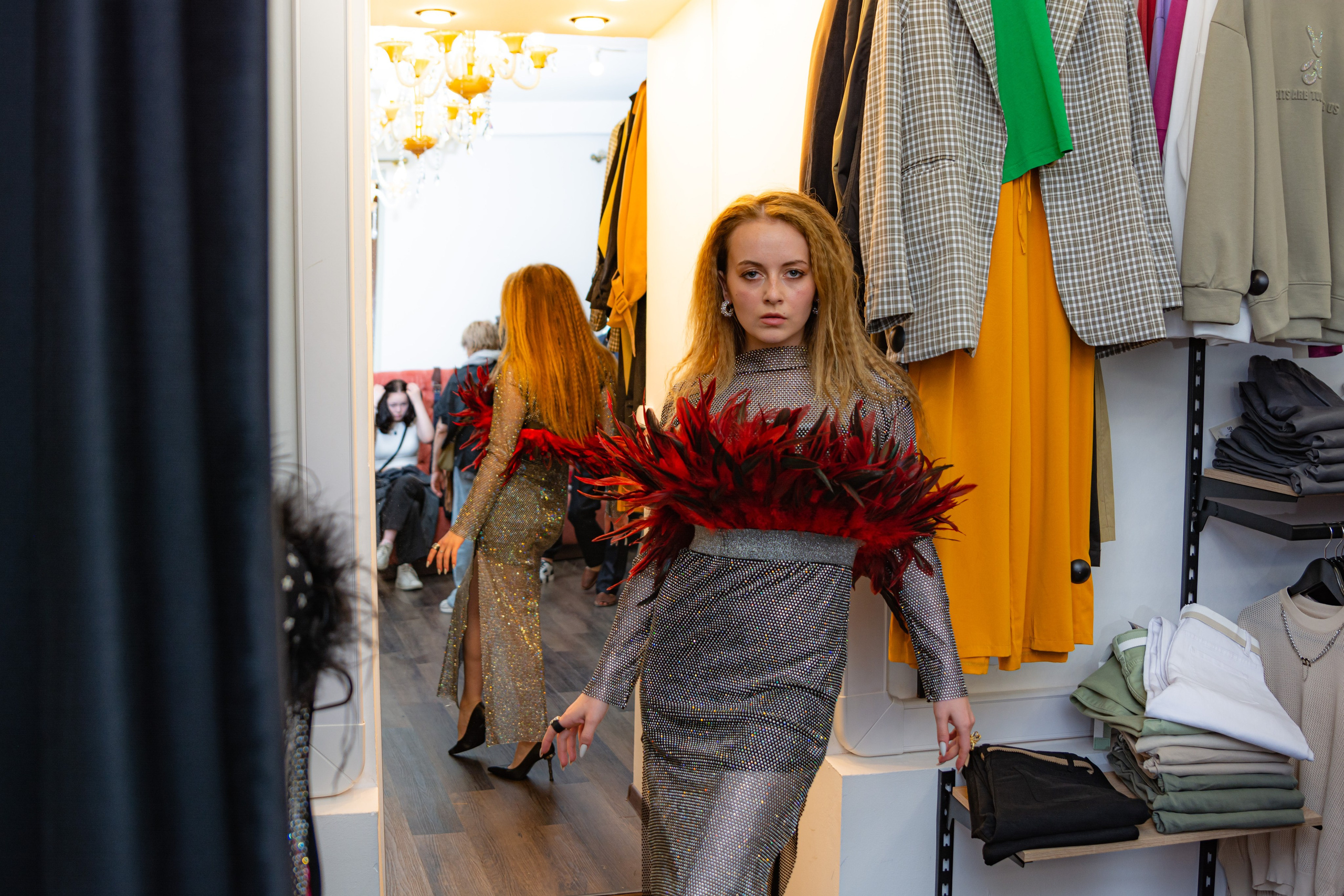 Шопинг со стилистом. Портретный фотограф в Санкт-Петербурге Дмитриева Наталия