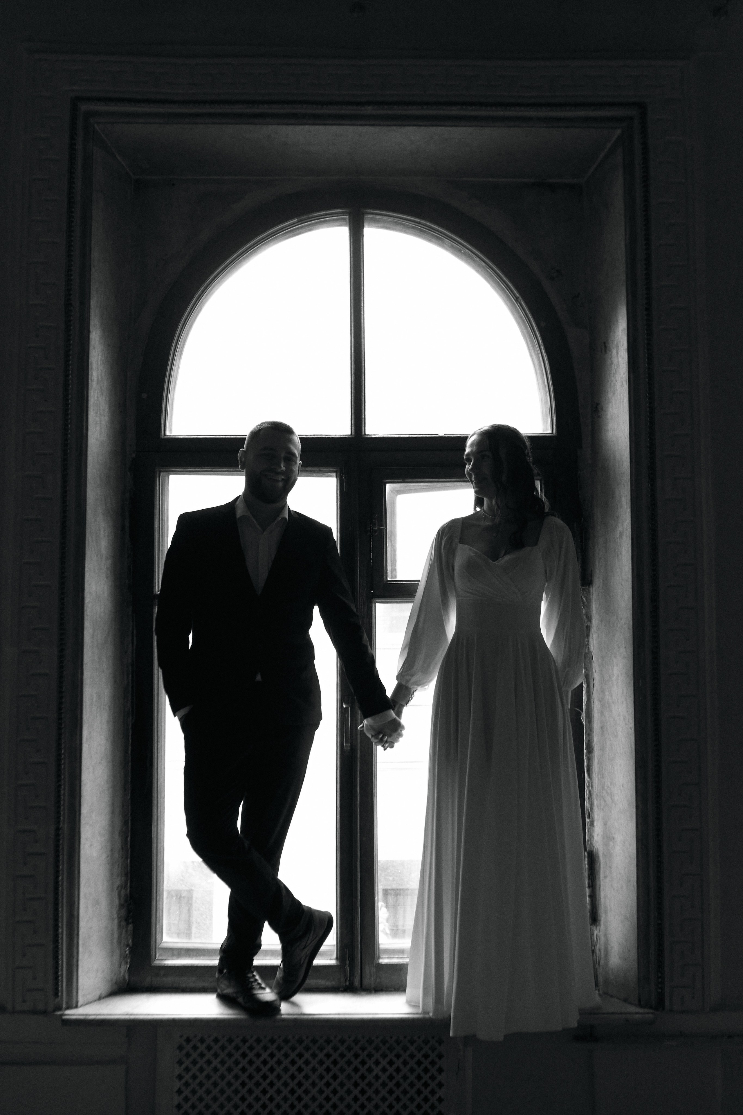 Свадебная фотосессия в студии в Москве