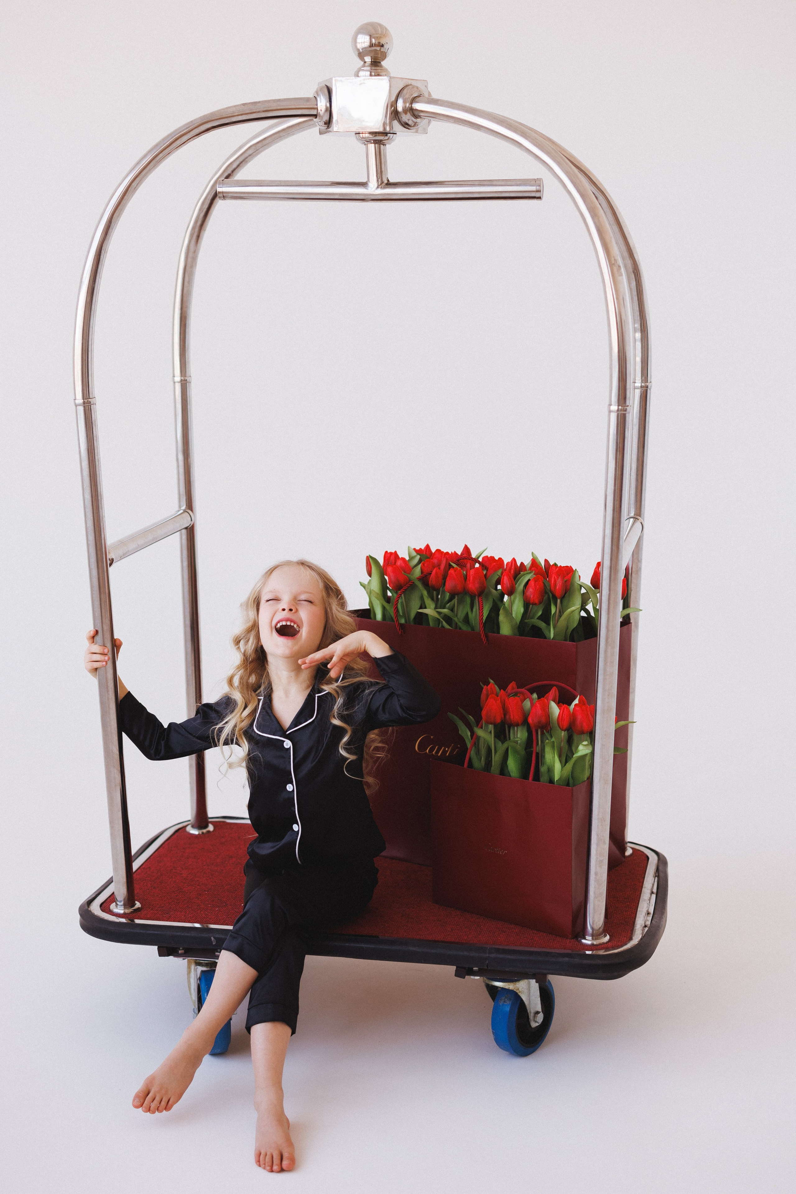 Фотосессия для девочек в тематике «Гардеробная». Семейный и детский фотограф в Краснодаре Анна Трашкова