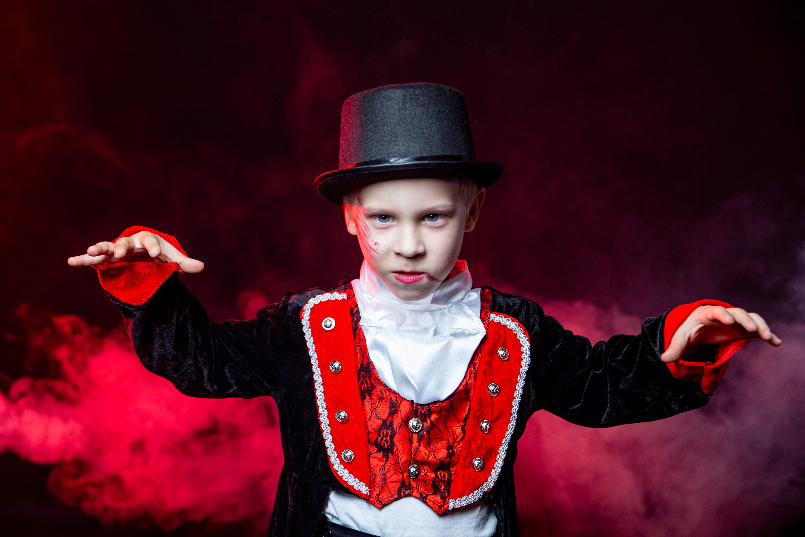 Съёмка для модельной школы на Хэллоуин. Фотограф Шагалов Михаил