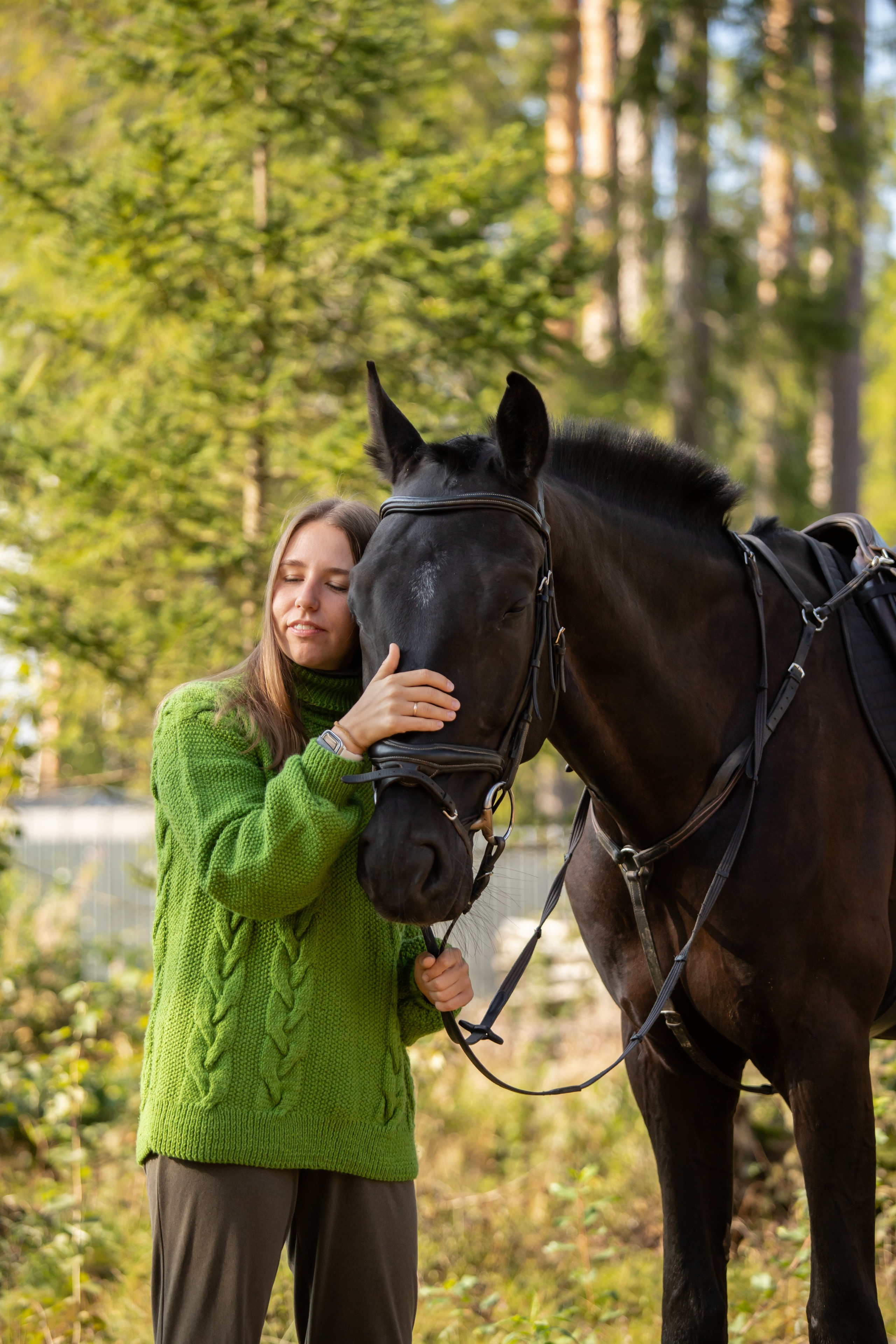 Фотопрогулки с Гороскопом. Конный фотограф в Санкт-Петербурге Анна Лебедева