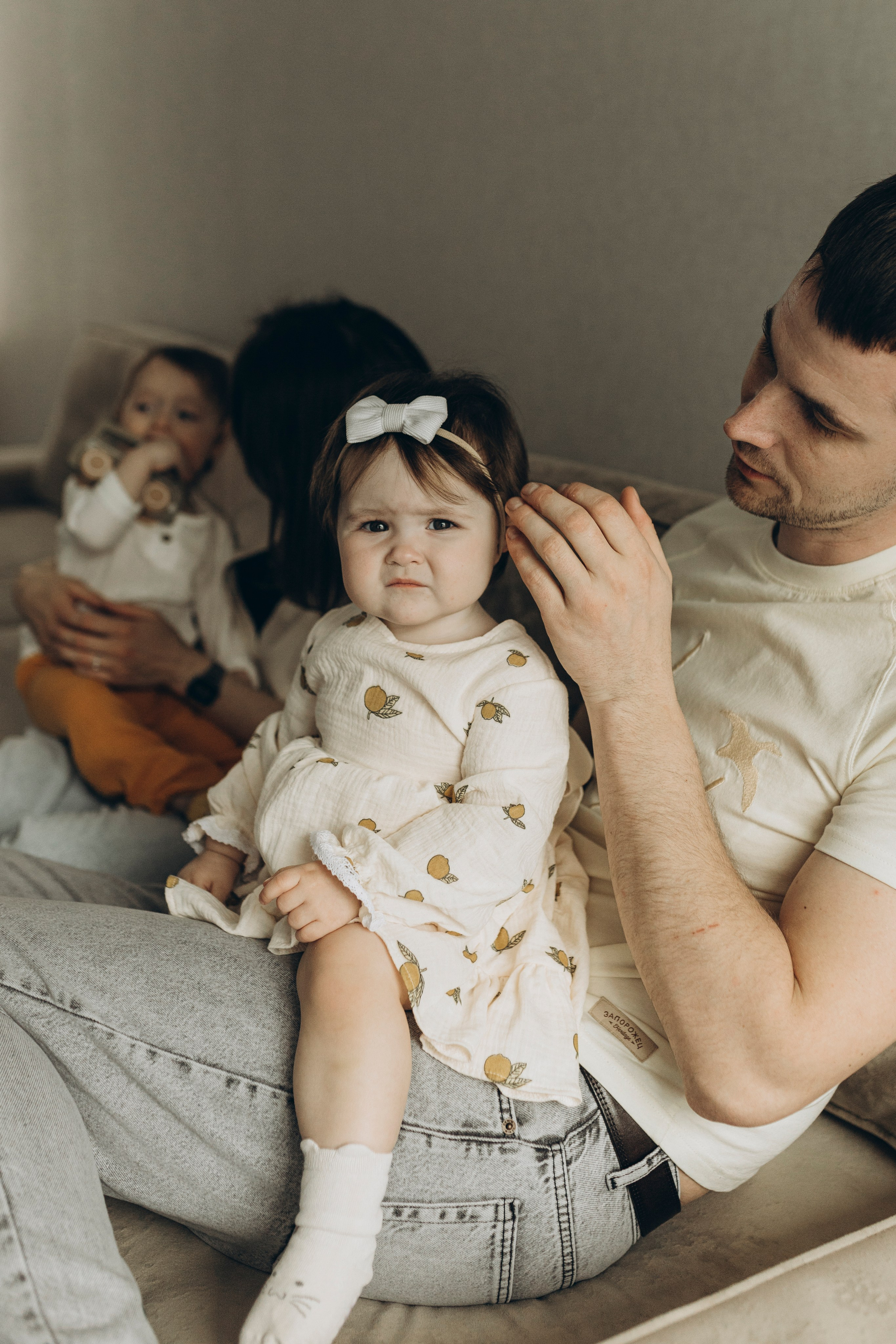 Домашняя семейная фотосессия. Семейный и детский фотограф в Рязани Васюгова Мария