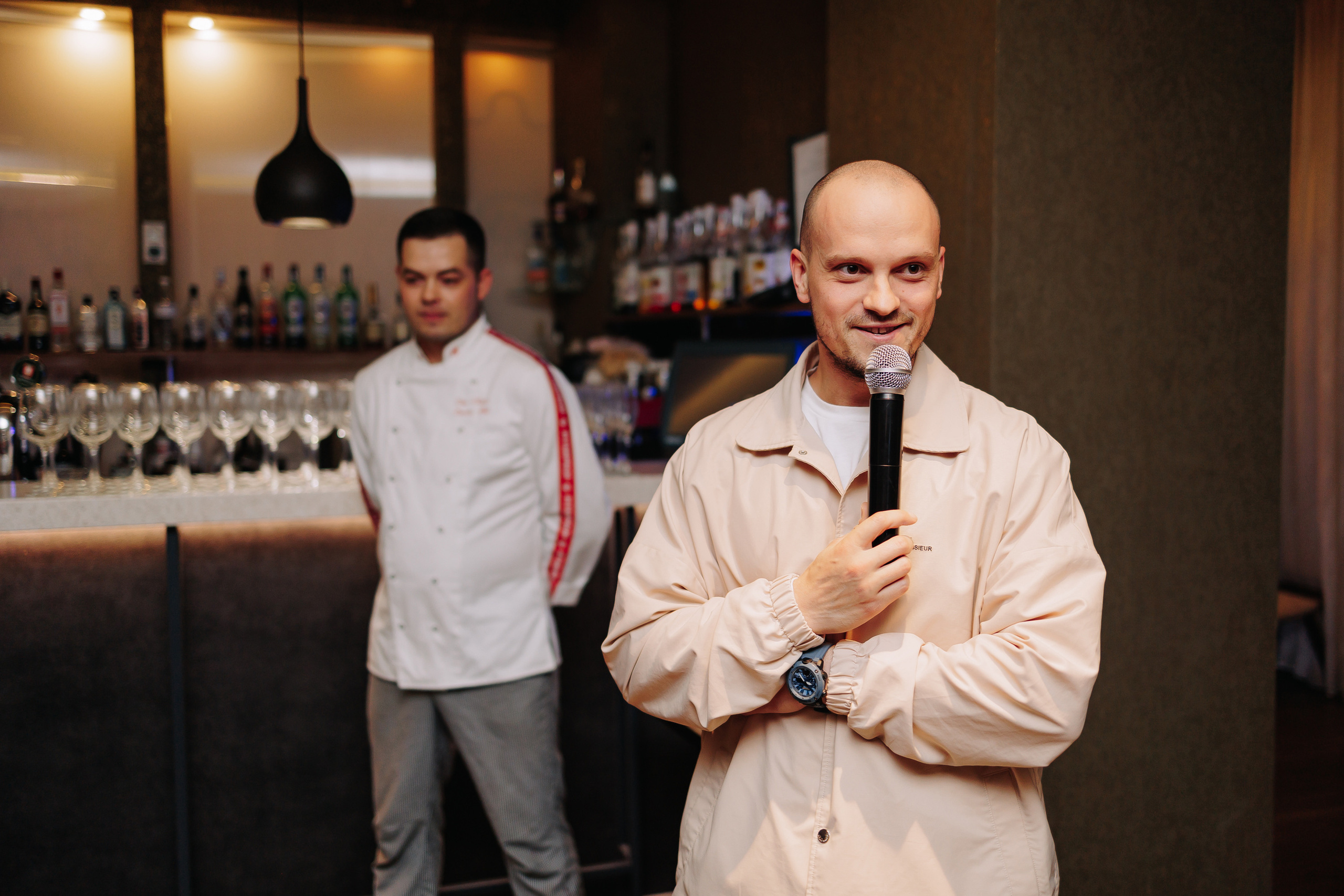 Гастроужин в ресторане FOUR с Денисом Кондратенко. Фото и видео контент за одну съемку — Веретенников Егор