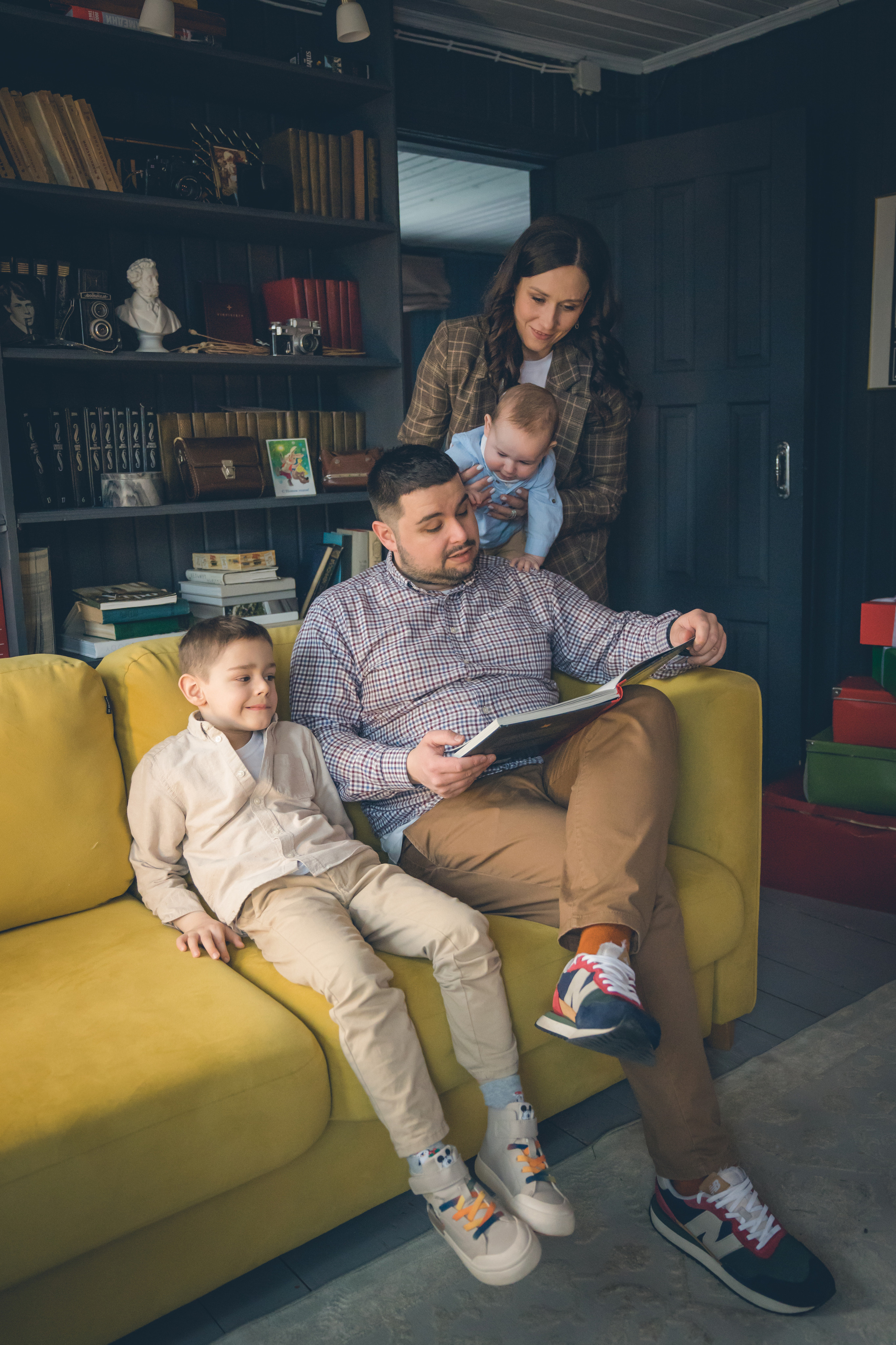 Екатерина, Александр, Саша и Артём. Фотограф Москва и МО