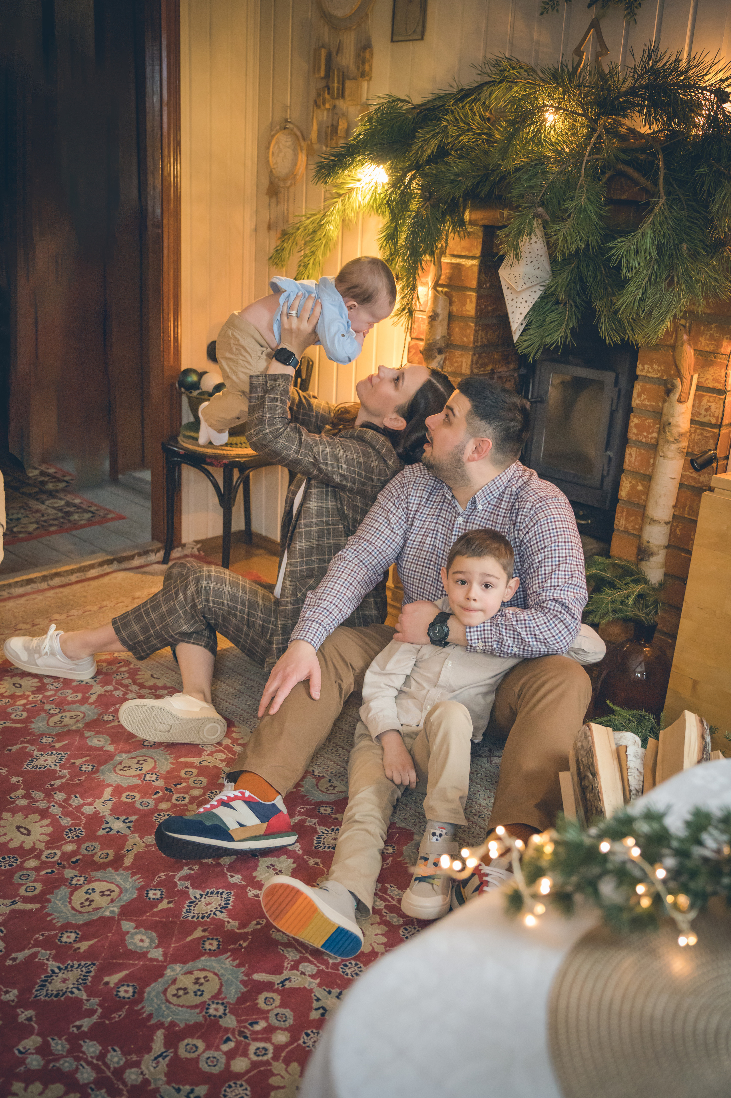 Екатерина, Александр, Саша и Артём. Фотограф Москва и МО