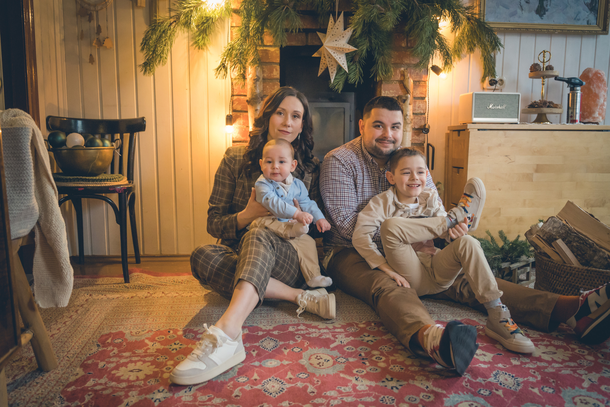 Екатерина, Александр, Саша и Артём. Фотограф Москва и МО