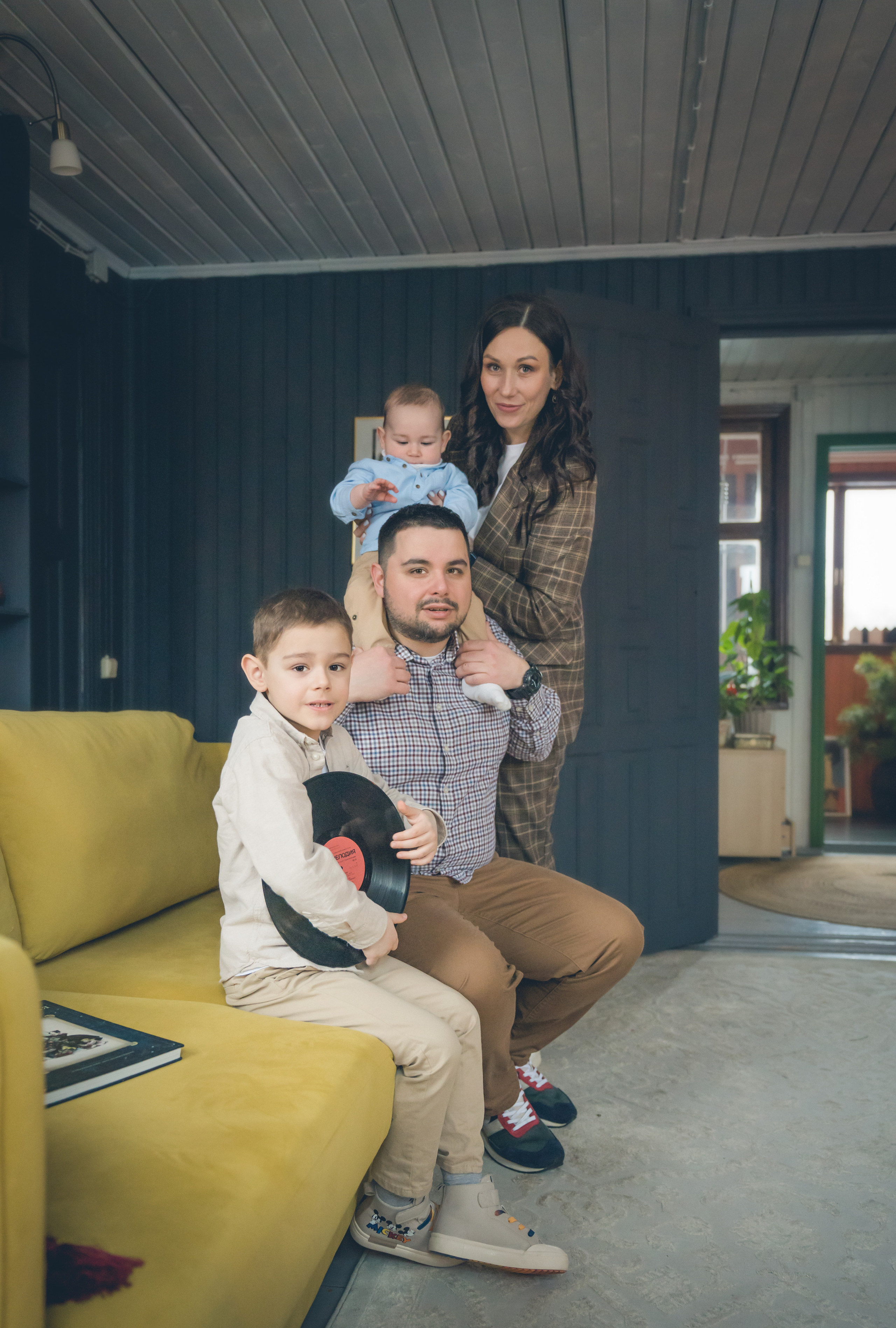 Екатерина, Александр, Саша и Артём. Фотограф Москва и МО