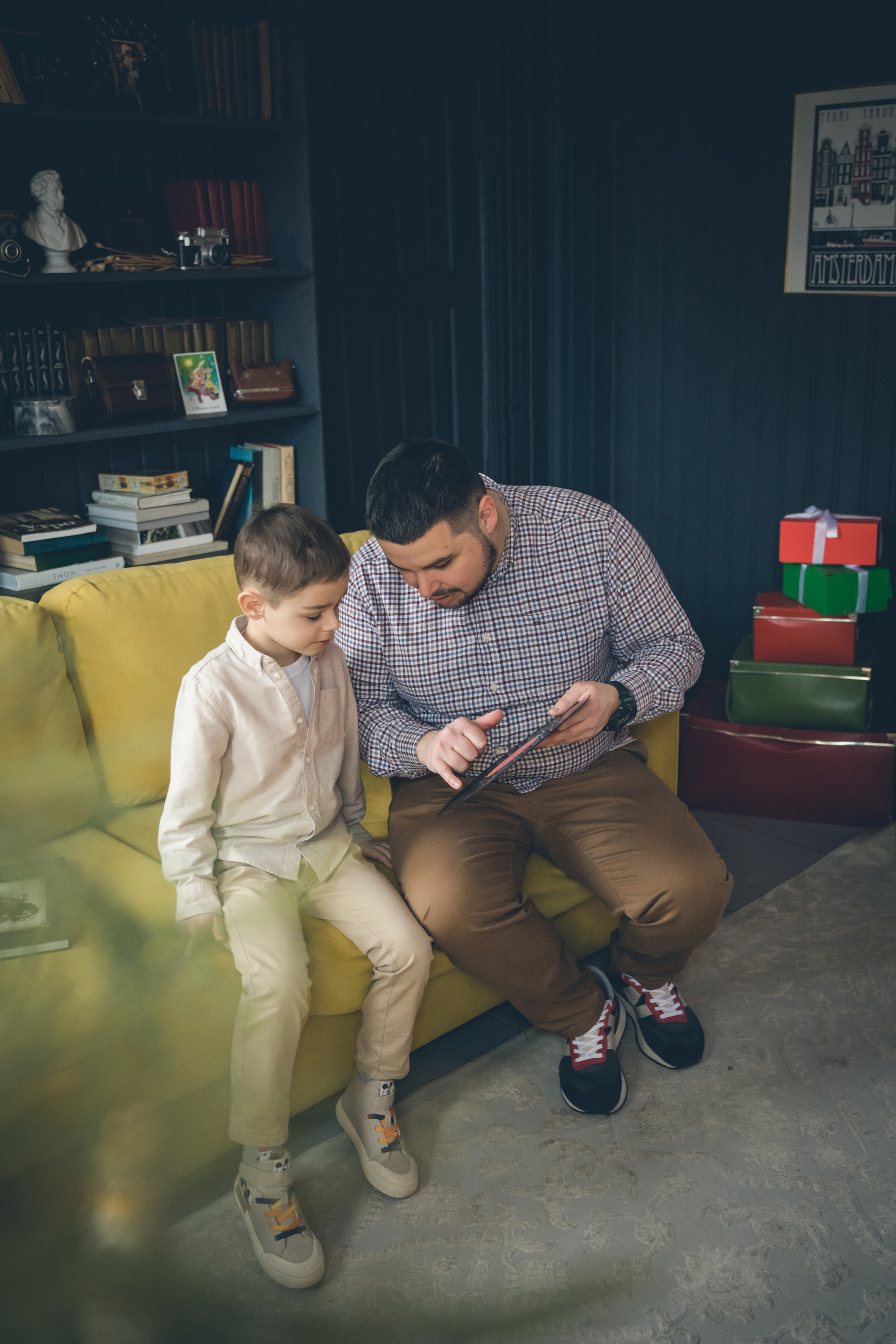 Екатерина, Александр, Саша и Артём. Фотограф Москва и МО