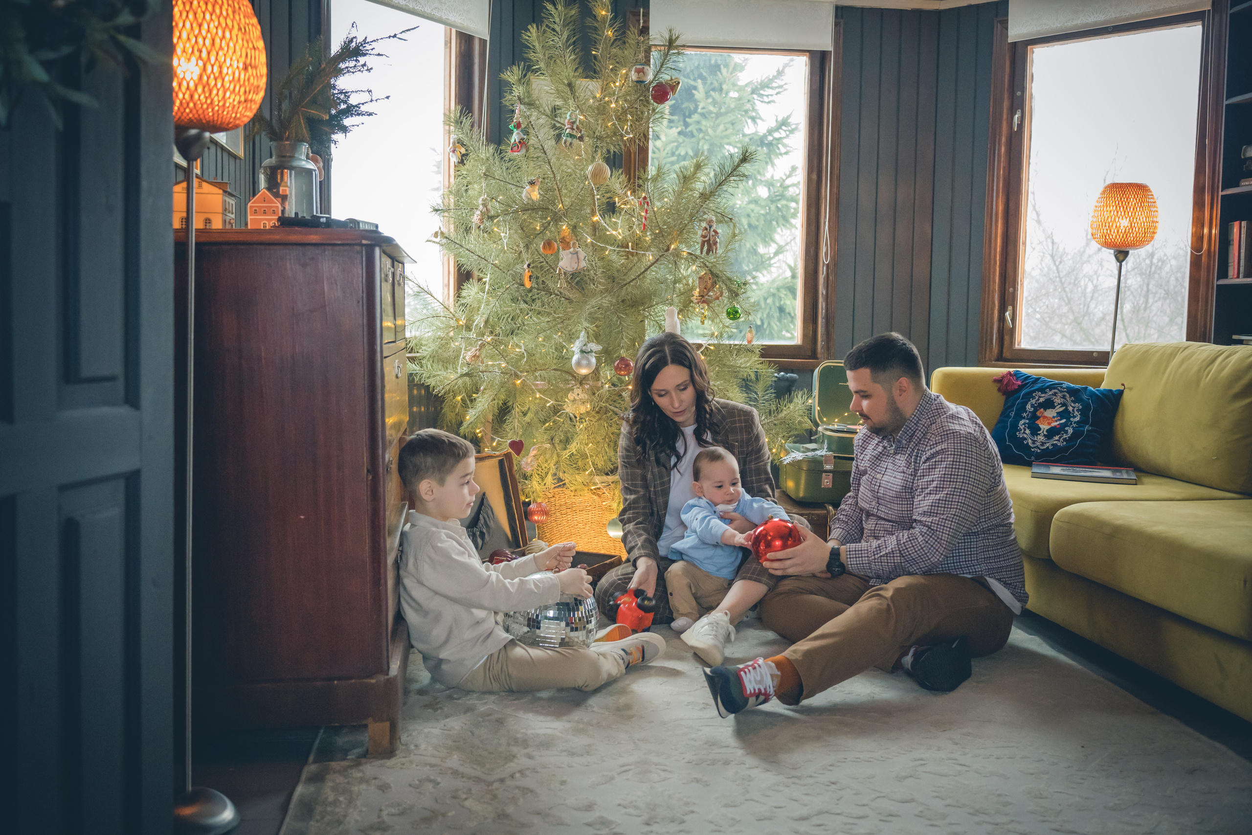 Екатерина, Александр, Саша и Артём. Фотограф Москва и МО