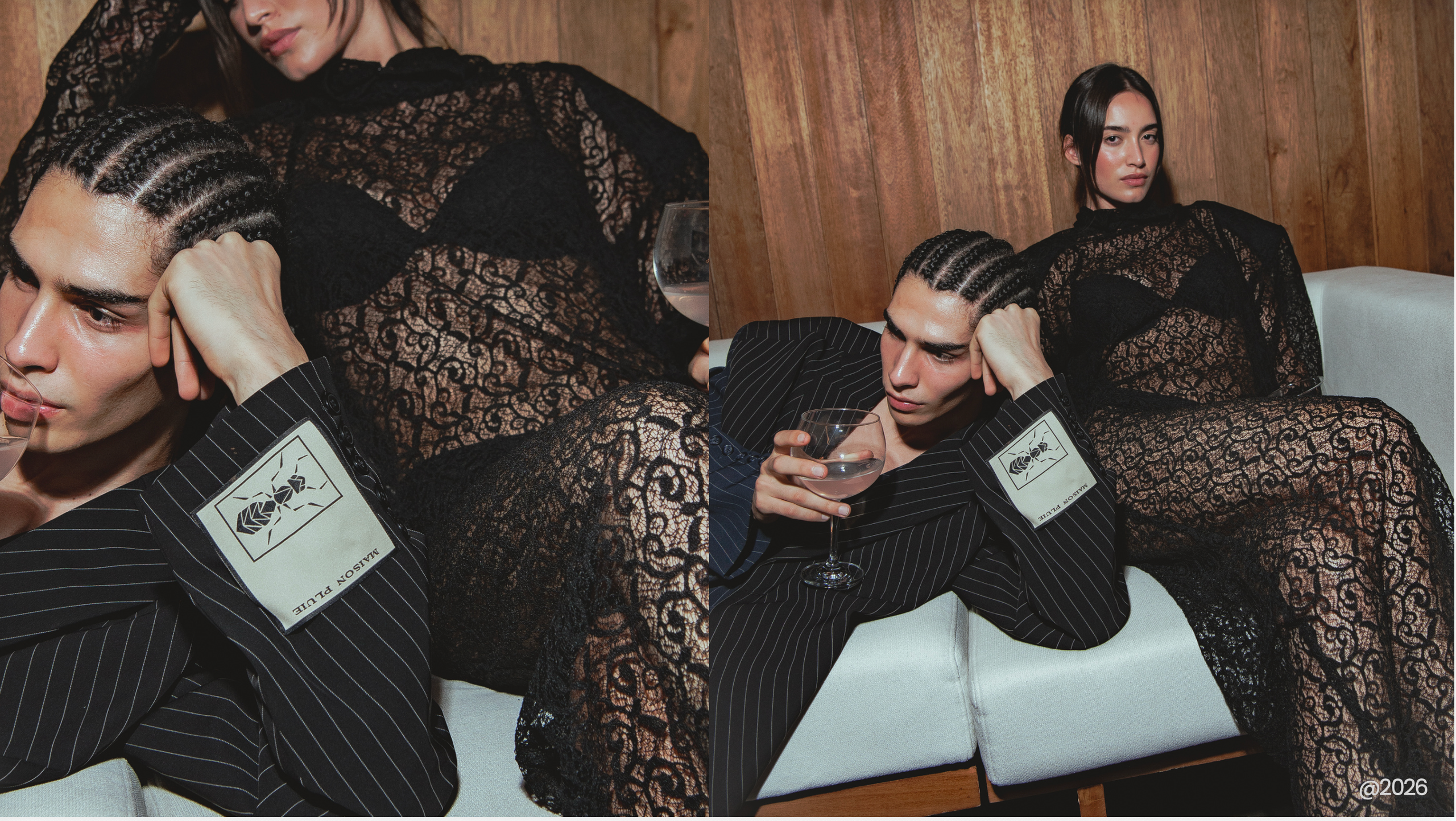 Lookbook layout for Maison Pluie Dubai brand. Elizaveta Filchenko. Fashion-photographer and director