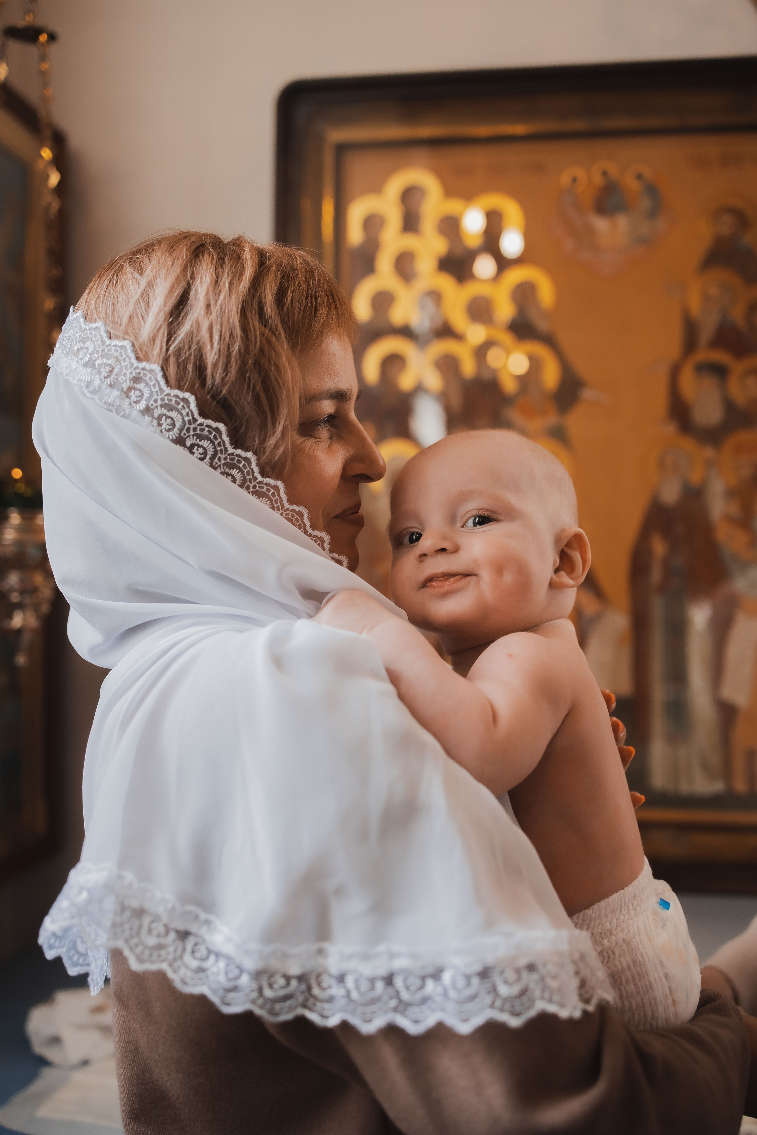 Крещение Дмитрия. Семейный, индивидуальный фотограф в Москве Ангели Марина