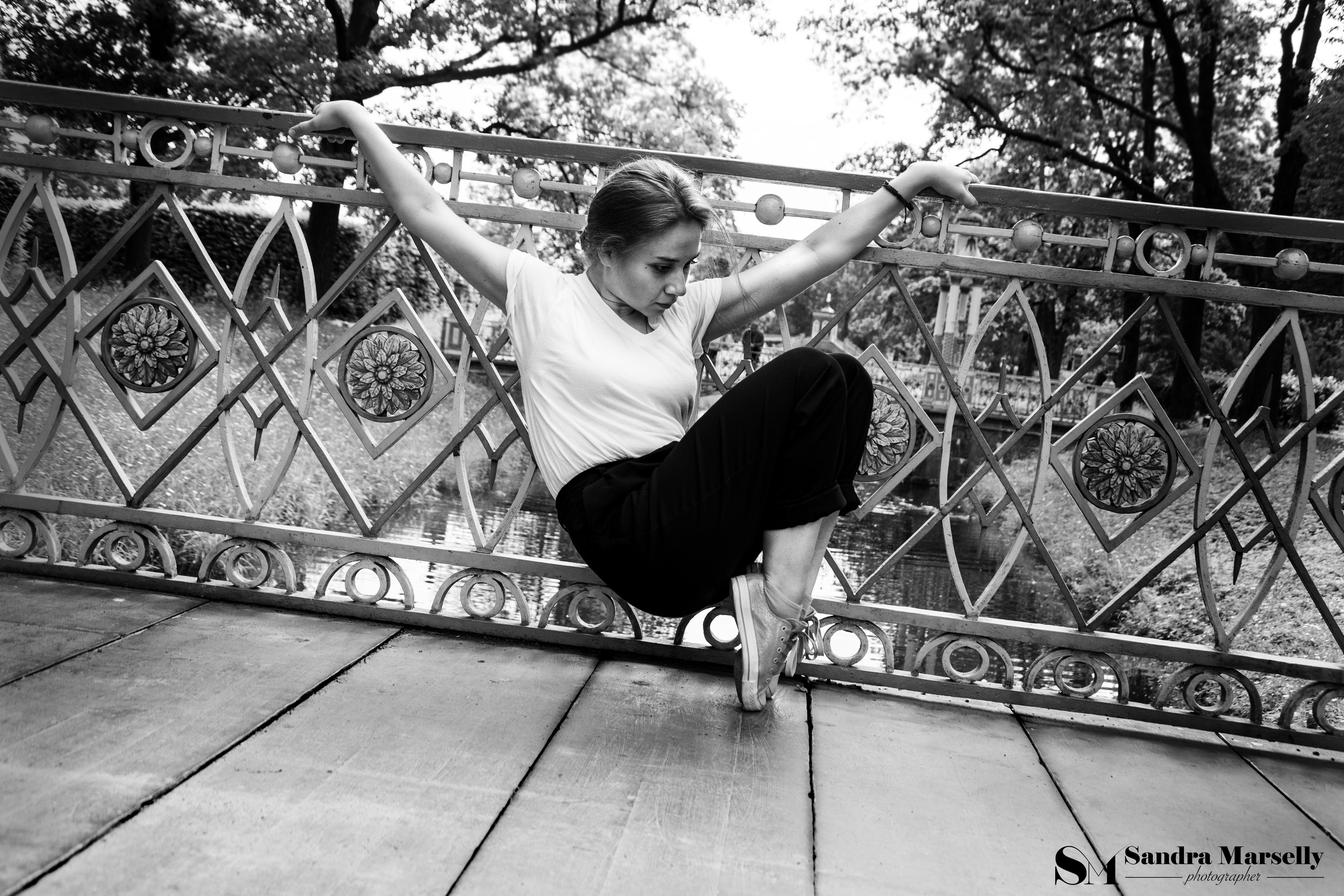 Танцор в кадре