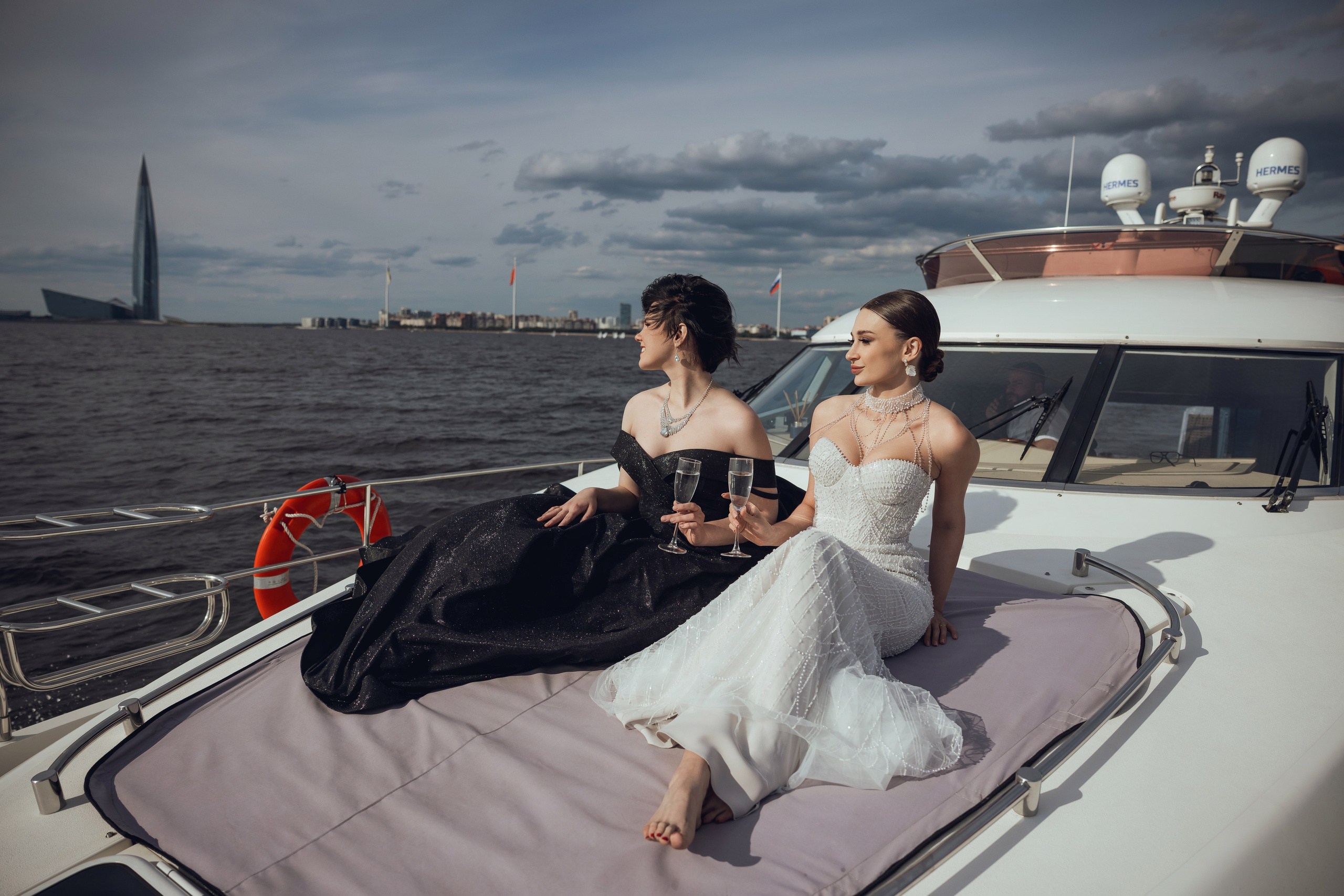 Фотосессия на яхте. Фотограф в Санкт-Петербурге Константин Бриль