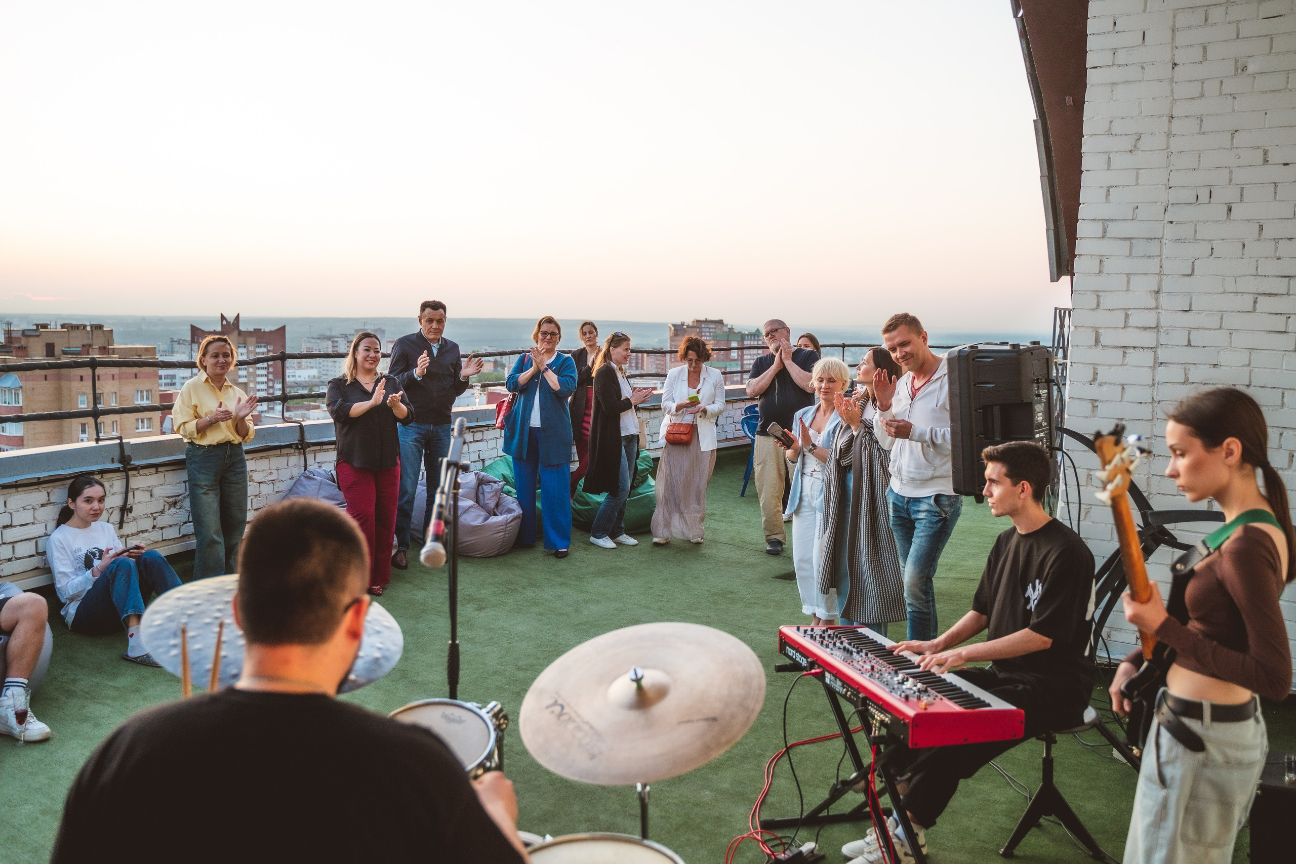Джаз на крыше. Свадебный и репортажный фотограф в Уфе| Осетрова Ольга