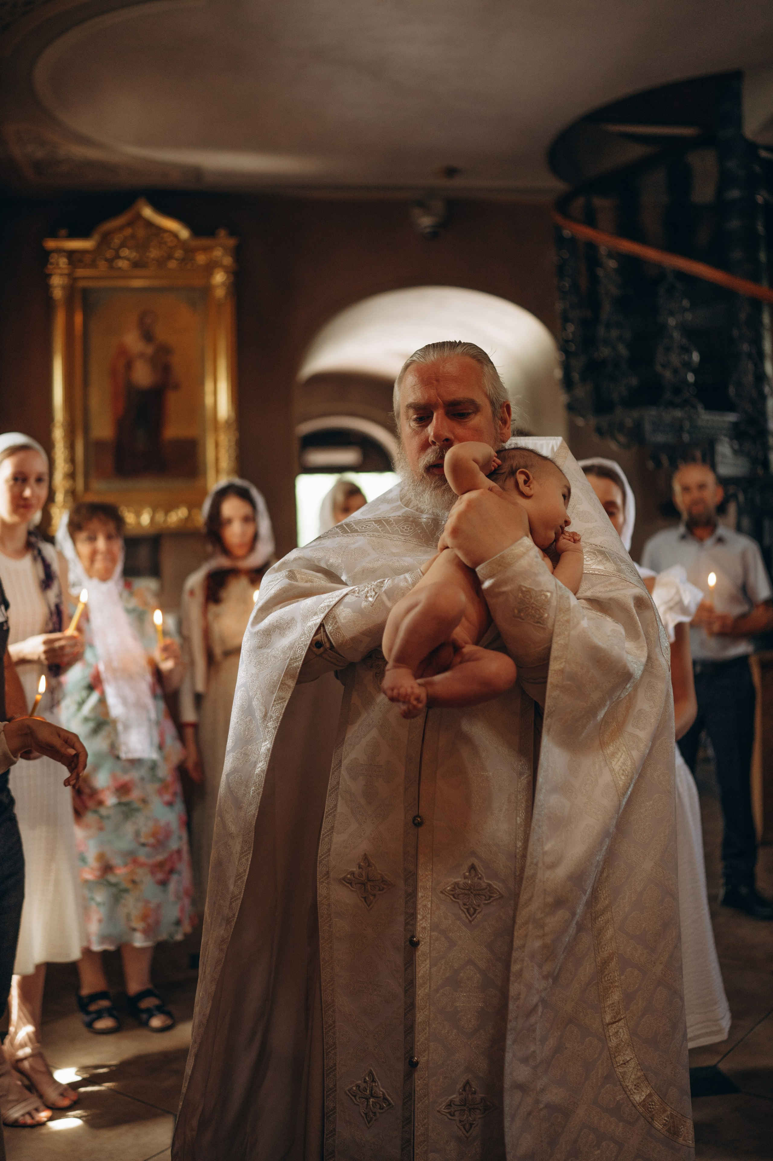 Фотосессия крещения. Семейный фотограф в Москве Галина Гончар