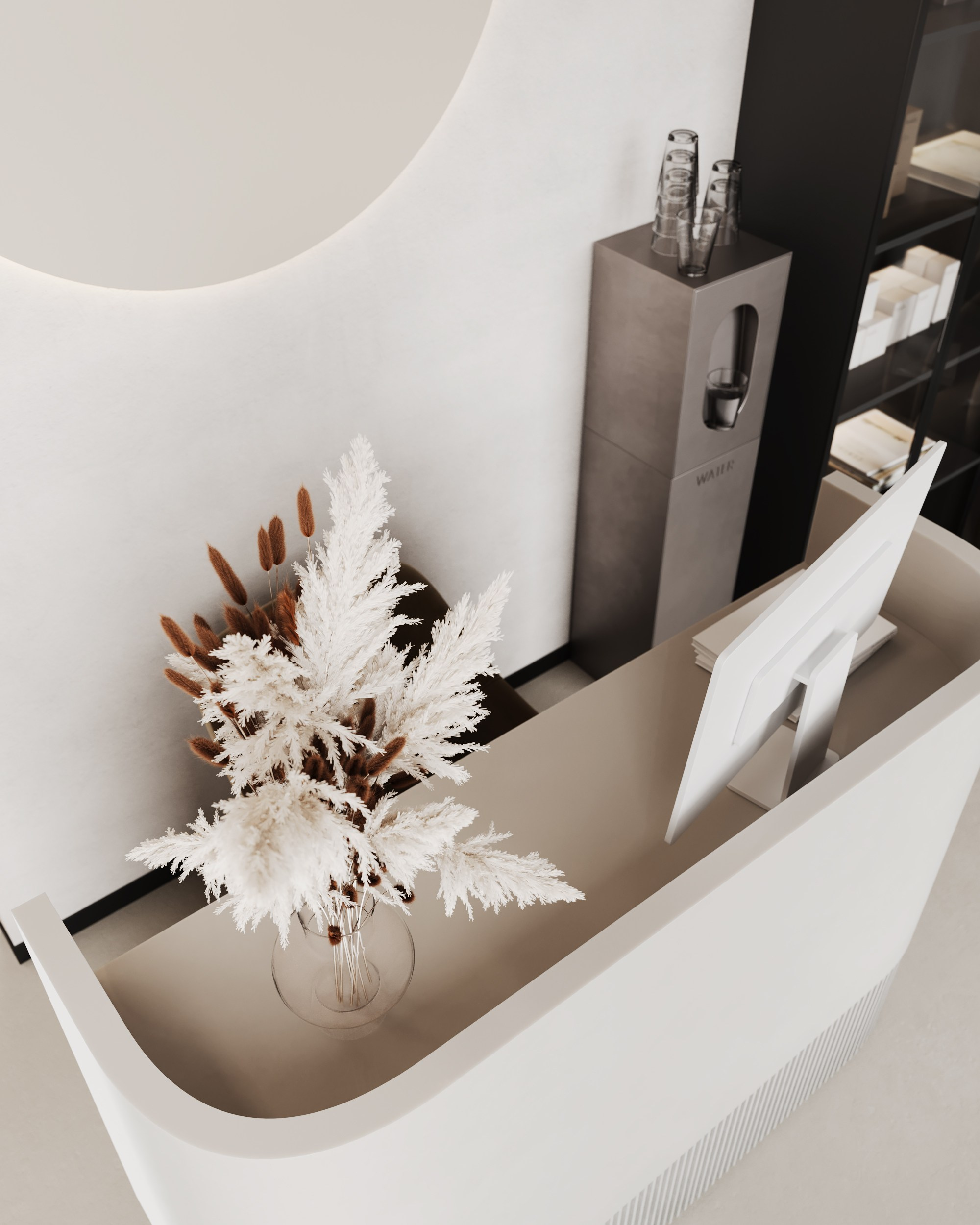 Beauty Salon Tatcher. Дизайн интерьера | 3D визуализация | Миланская Марина