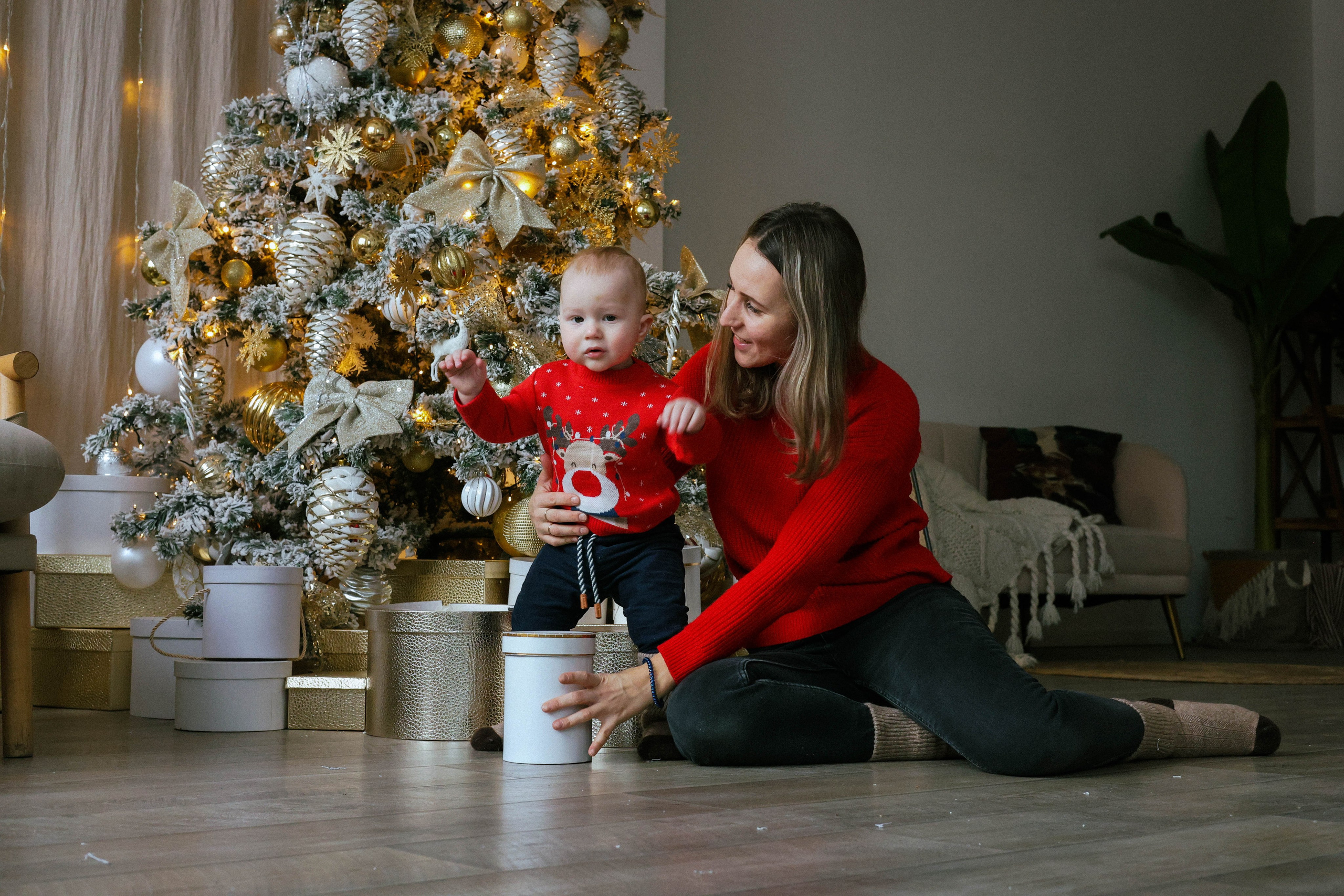 Новогодняя история «Евгения и Егор». Фотограф в Москве Анастасия Калинина