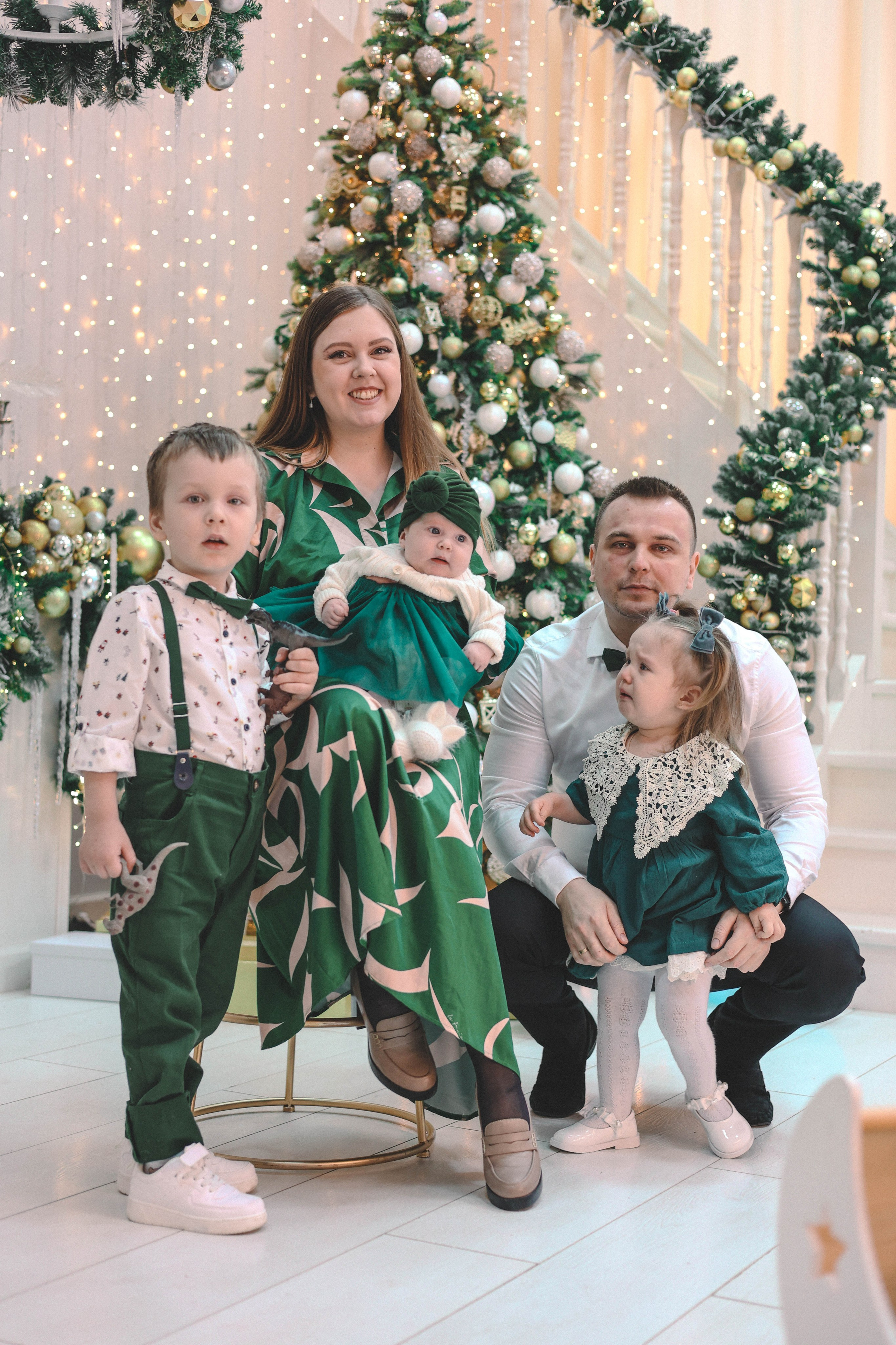 Новогодняя история «Яна и ее семья». Фотограф в Москве Анастасия Калинина