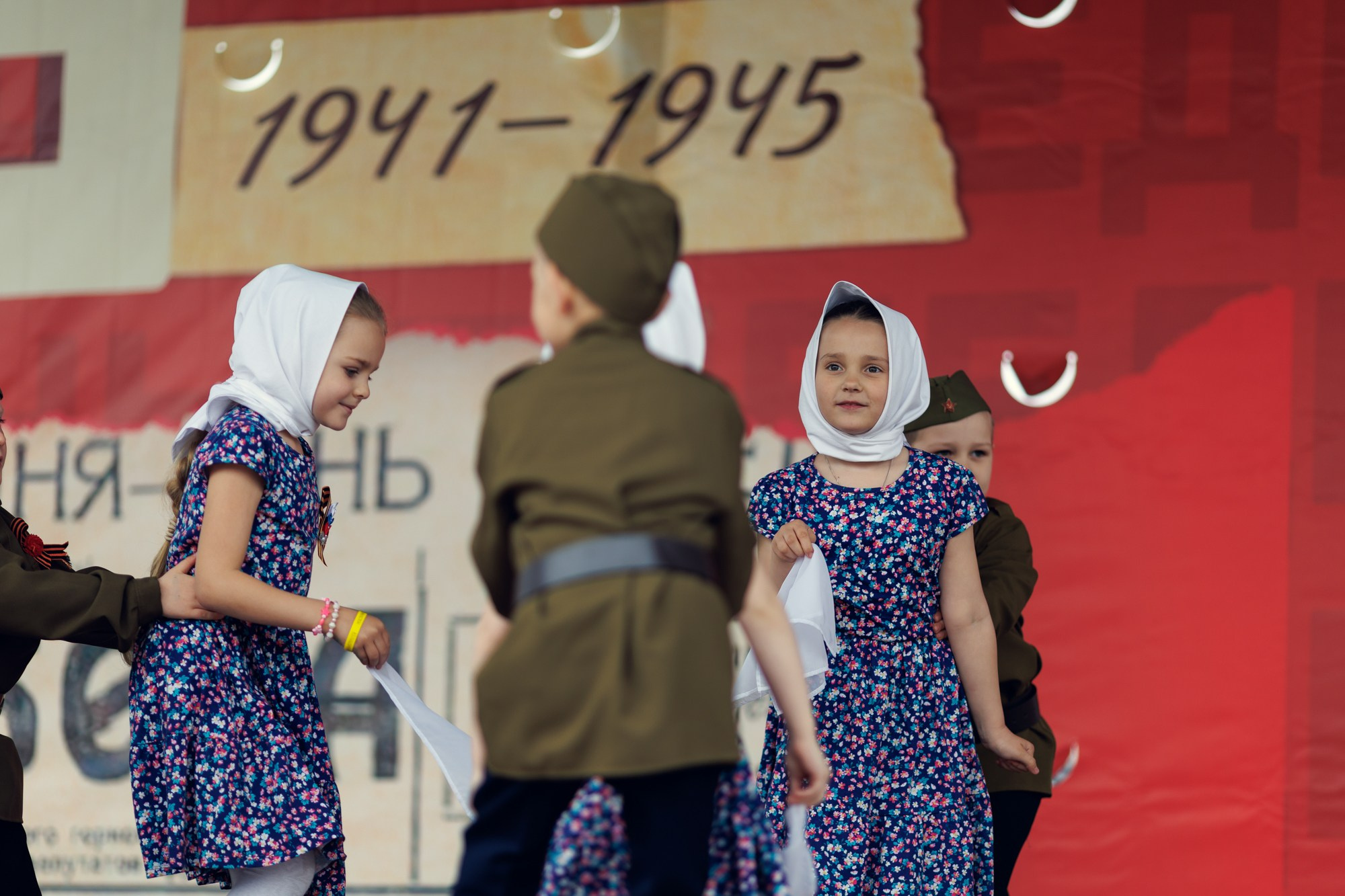 Празднование 80-летия победы над фашизмом. Славянка. Приморский край. Андрей Кровлин — фотограф в Славянке