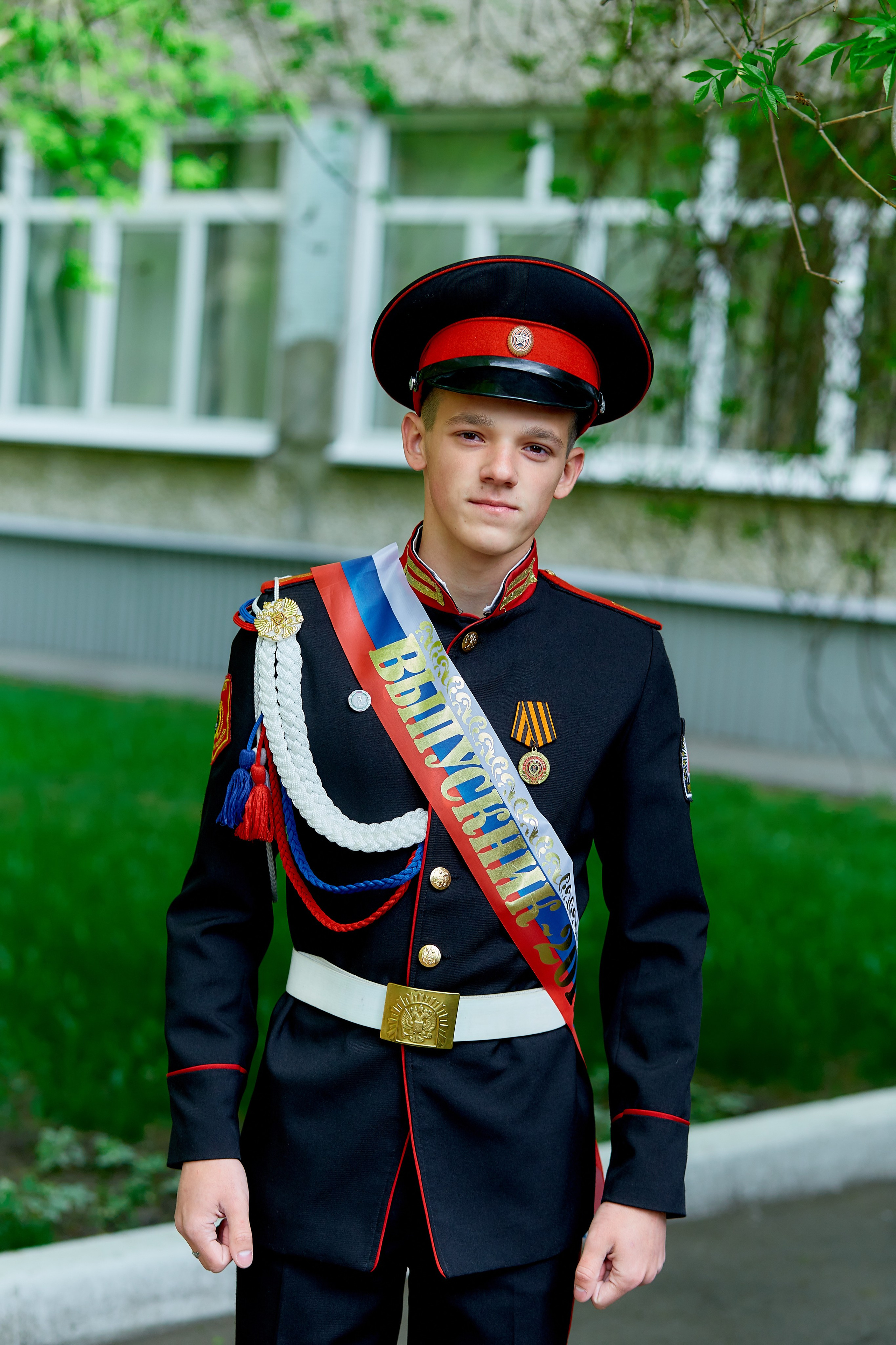 Кадеты последний звонок. Фотограф Вячеслав Фарунин