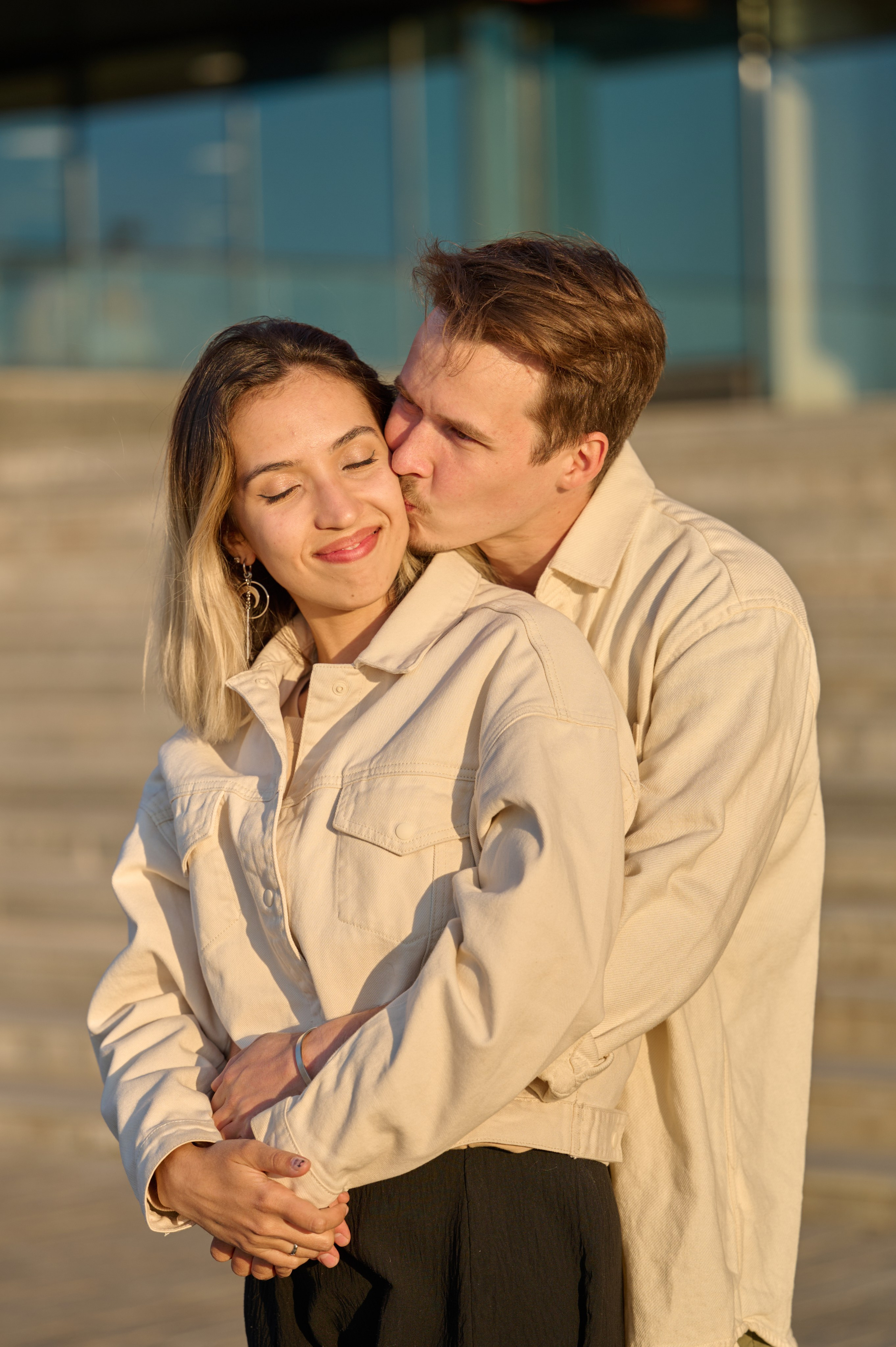 Ренита и Егор с Фокси и Пени. Фотограф анималист в Казани Алина Сулейманова. Фотограф животных