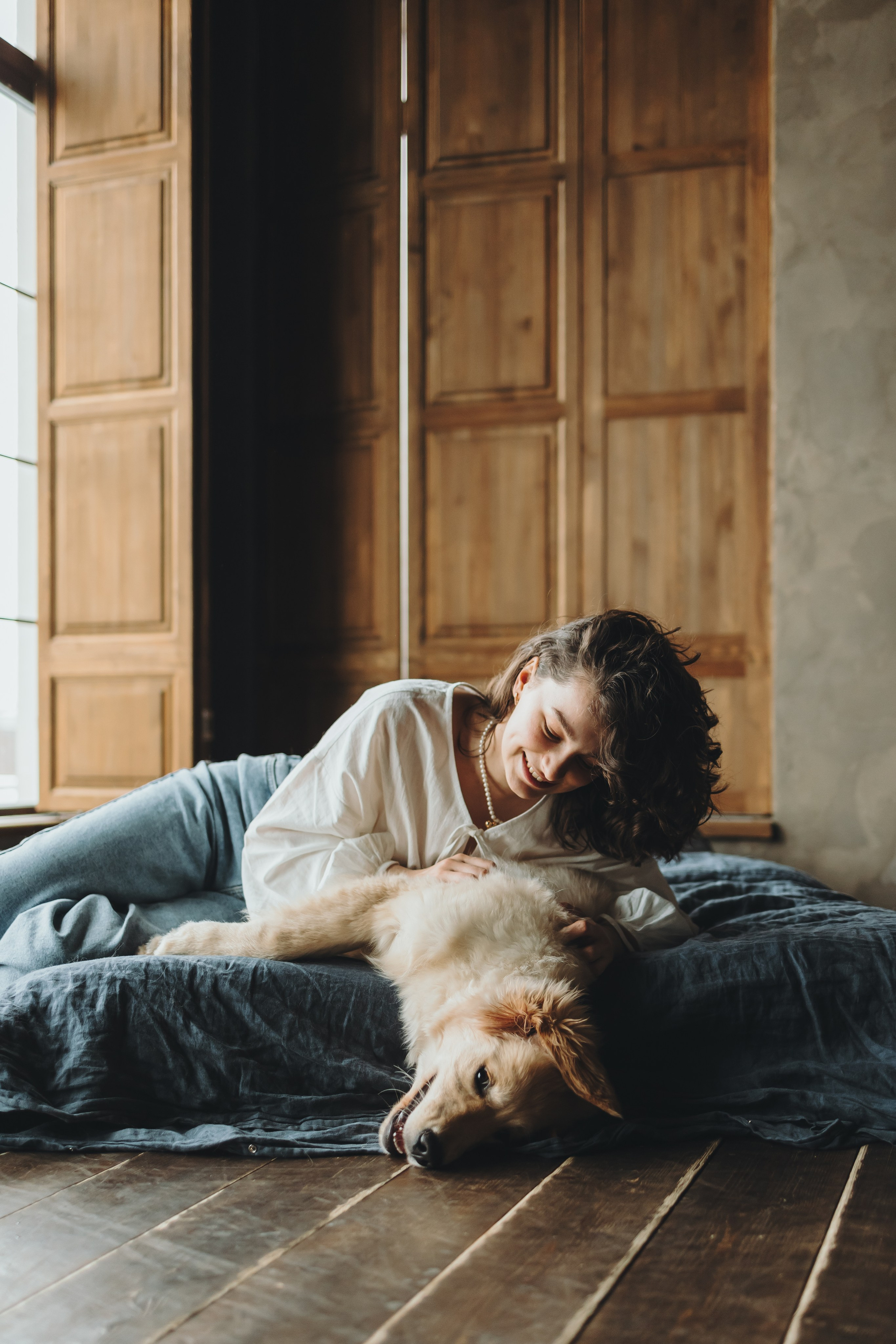 Настя, Арчи и Арагон. Фотограф-анималист в Санкт-Петербурге Алина Яхонт